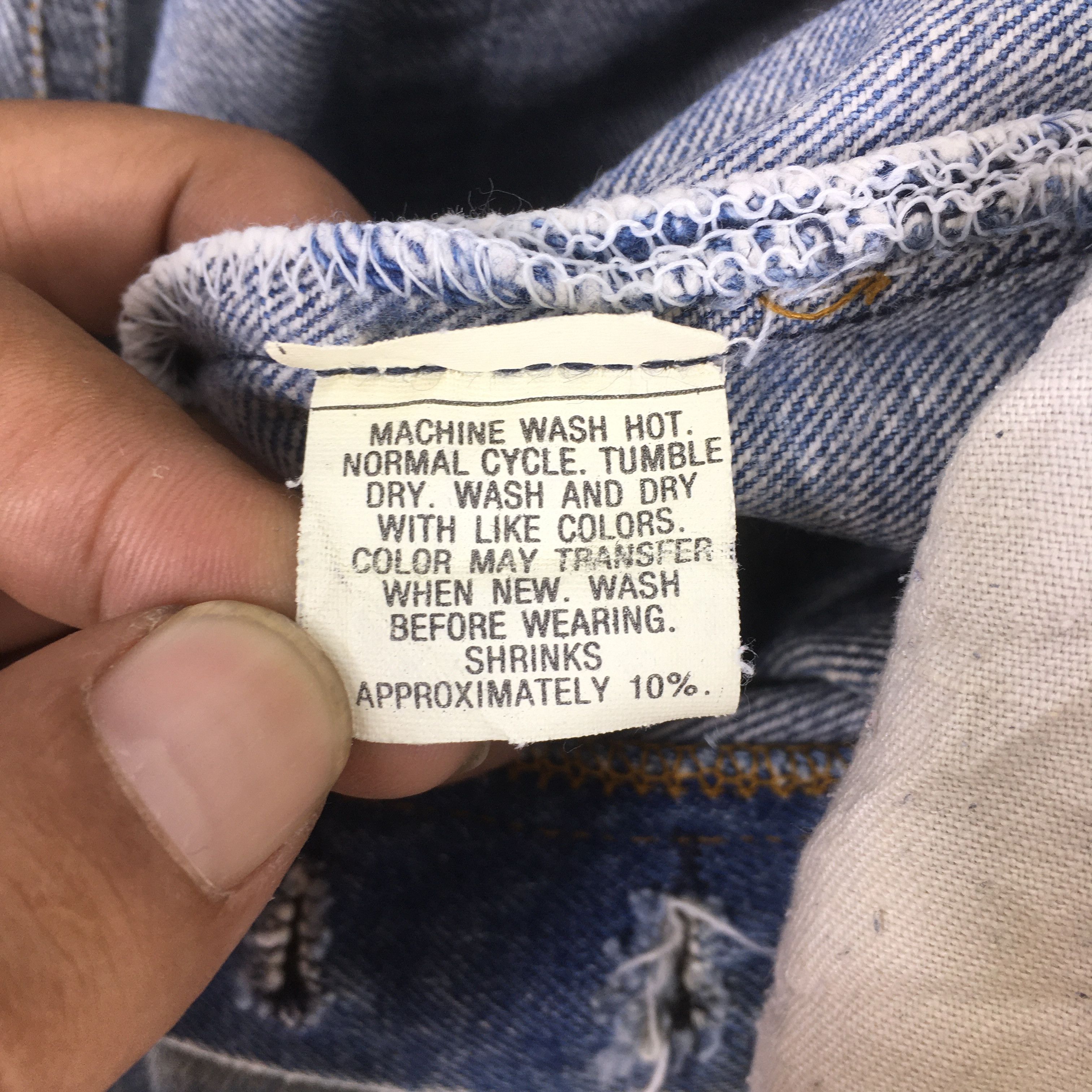 Levi's Size 31x32 Vintage 90s Levi's 501 Light Washed Jeans S347 Size US 31 - 14 Thumbnail