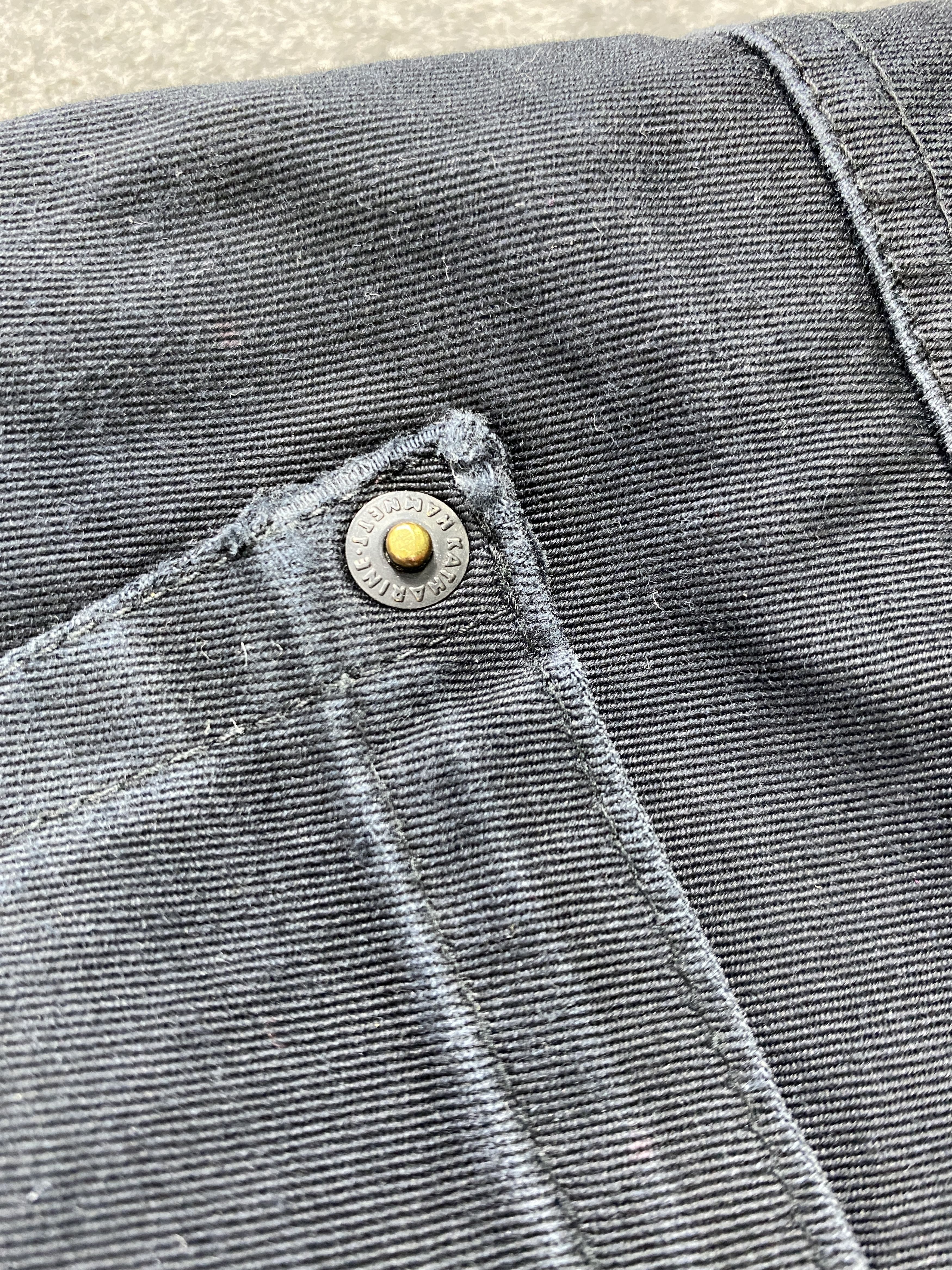 If Six Was Nine Katharine Hamnett London Multipocket Pants -CP271 Size US 32 / EU 48 - 13 Thumbnail