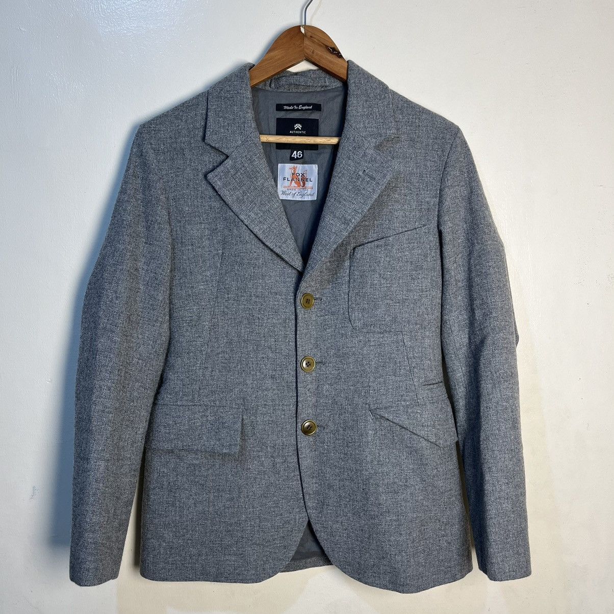 Nigel Cabourn VINTAGE NIGEL CABOURN x FOX BROTHERS SANDY IRVINE BLAZER Size US S / EU 44-46 / 1 - 1 Thumbnail