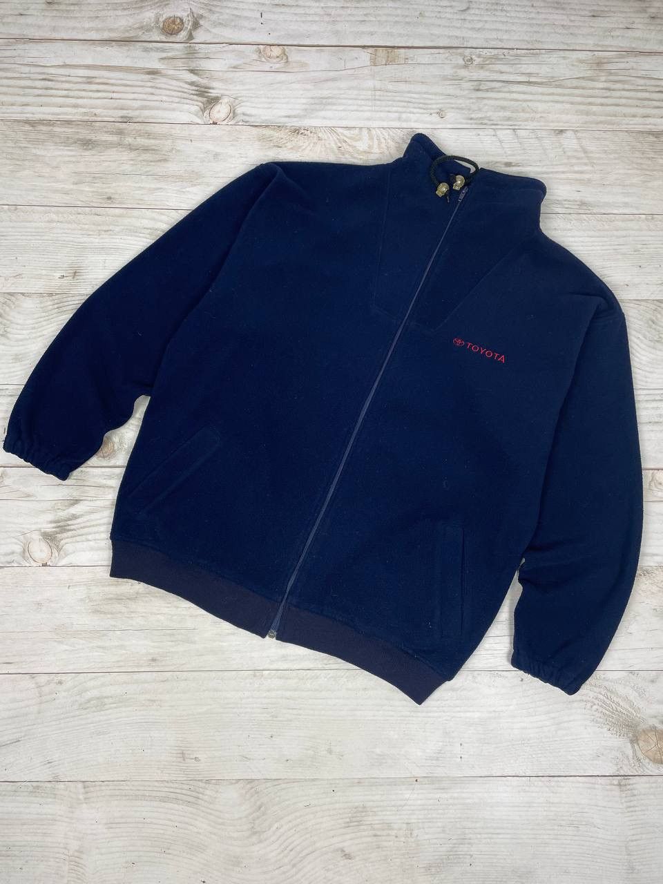 Vintage Toyota Racing Fleece Jacket 90s