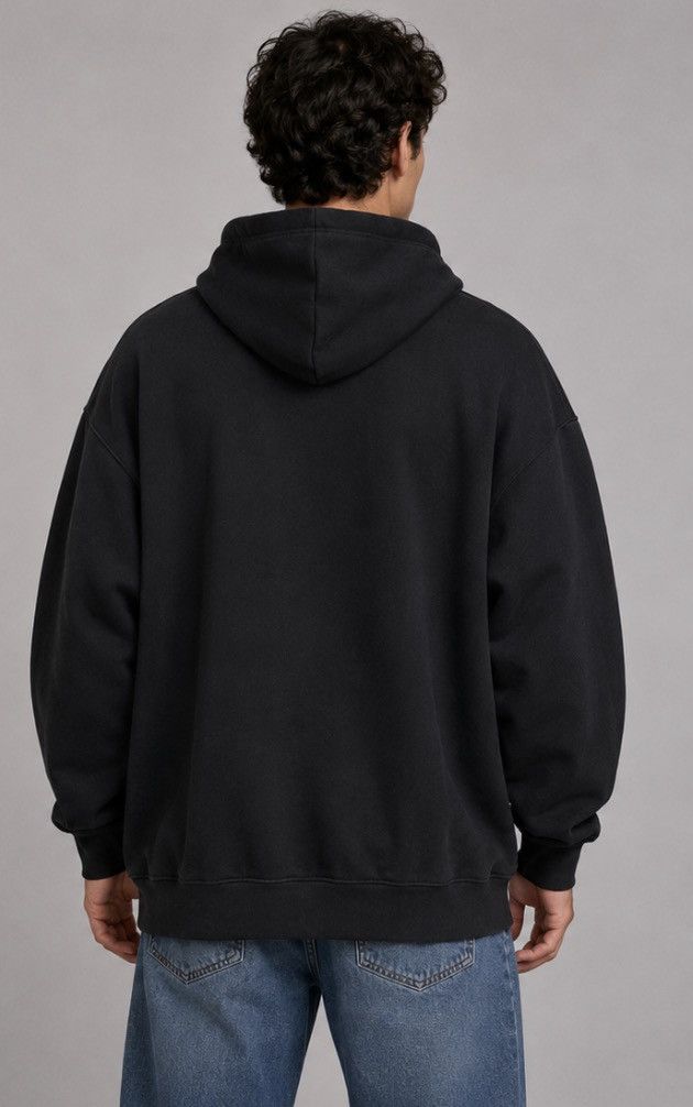 Puma Puma Mens Black Essentials Hoodie Oversized Sweatshirt Gym L Size US L / EU 52-54 / 3 - 2 Thumbnail