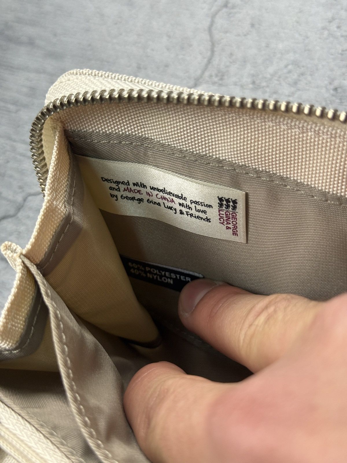 Japanese Brand George Gina & Lucy wallet GGL Postman carabine pockets Size ONE SIZE - 8 Thumbnail