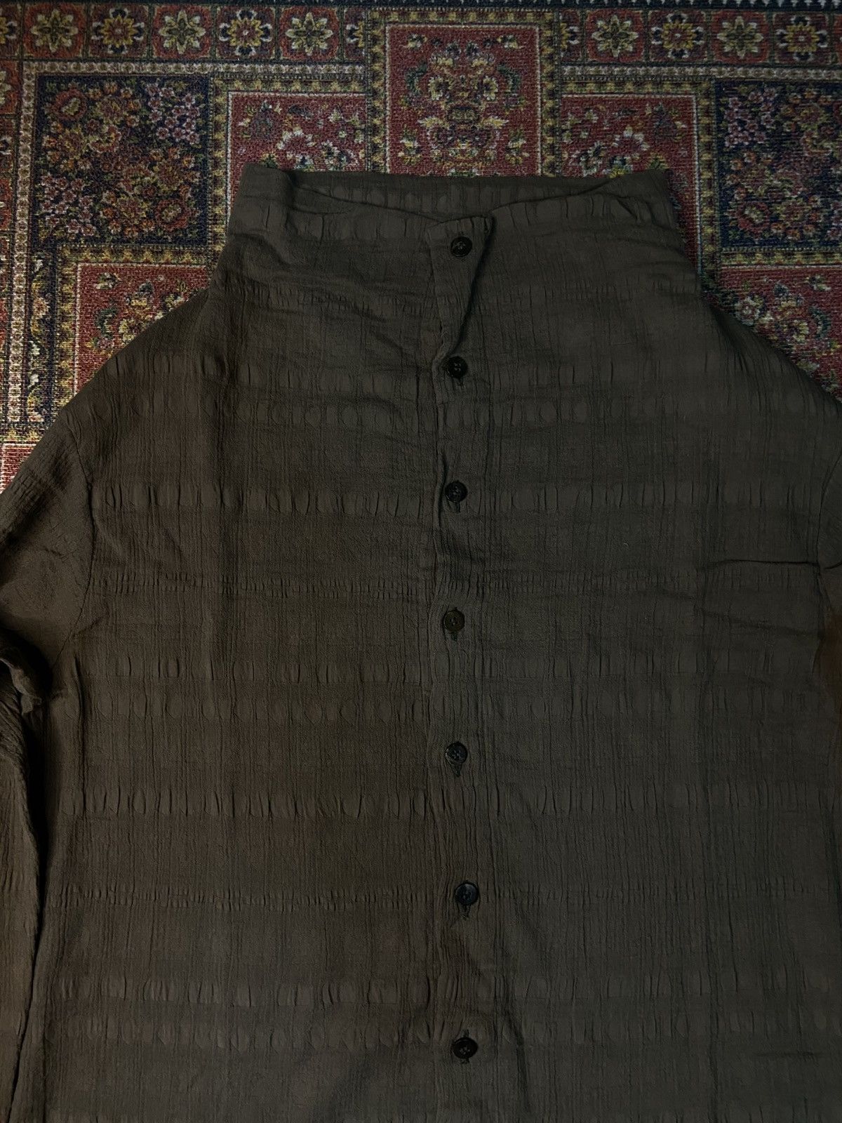 Designer × Issey Miyake × Vintage Vintage Plantation Issey Miyake Button Up Shirt Size US M / EU 48-50 / 2 - 3 Thumbnail