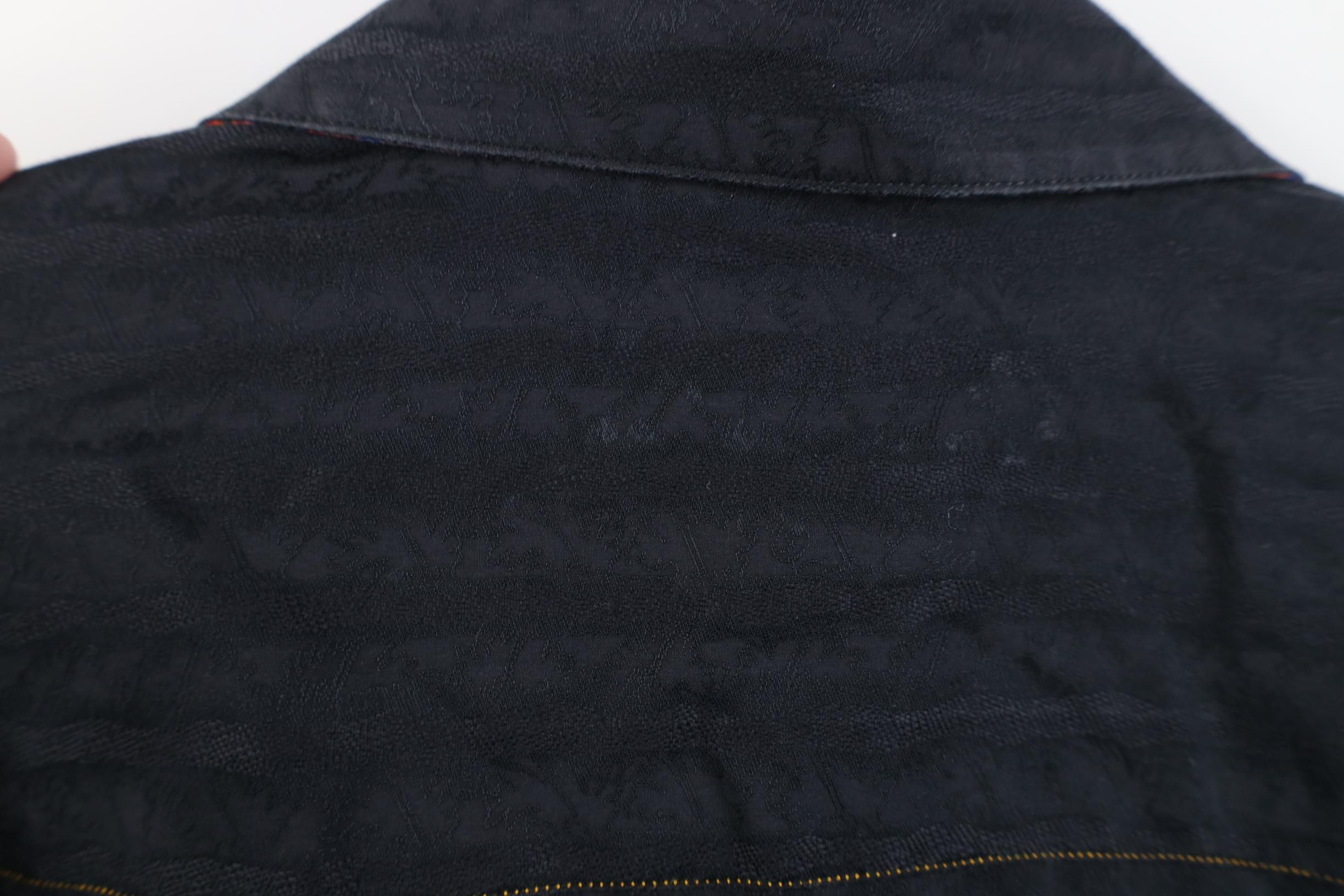 Robert Graham Robert Graham Rainbow Flip Cuff Collared Button Shirt Black Size US L / EU 52-54 / 3 - 13 Thumbnail