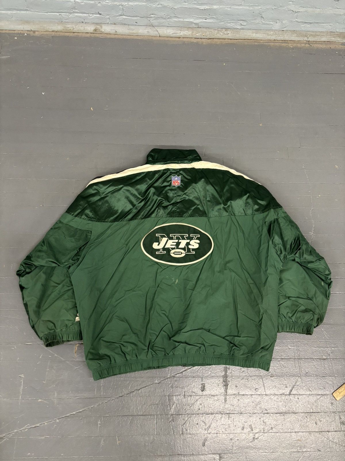 Pro Line × Starter × Vintage Vintage 90s pro line starter NY Jets jacket Size US XXL / EU 58 / 5 - 2 Thumbnail