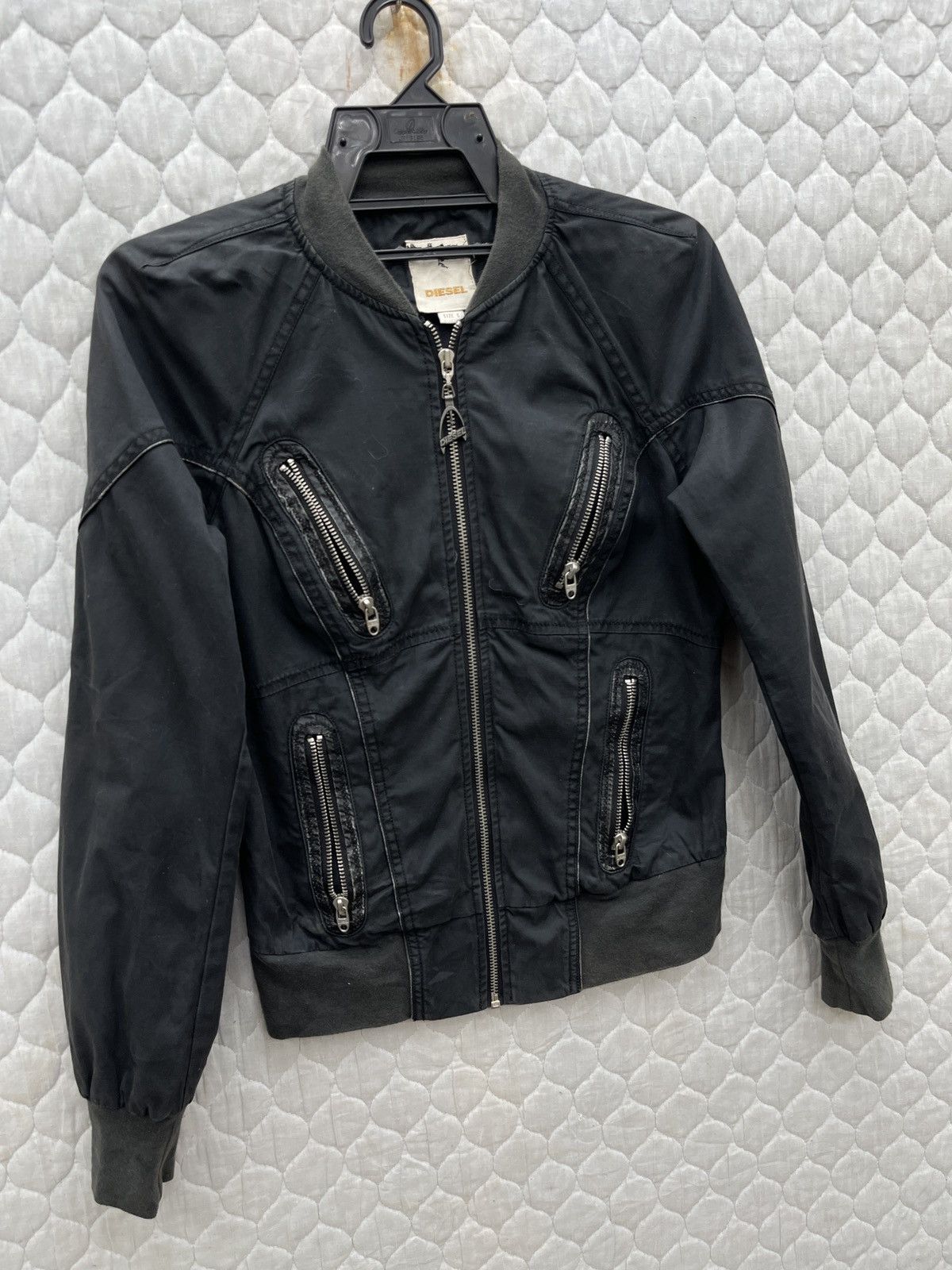 Diesel Black Gold 🔥🔥🔥STEALS DIESEL RIDER JACKET Size S / US 4 / IT 40 - 2 Thumbnail