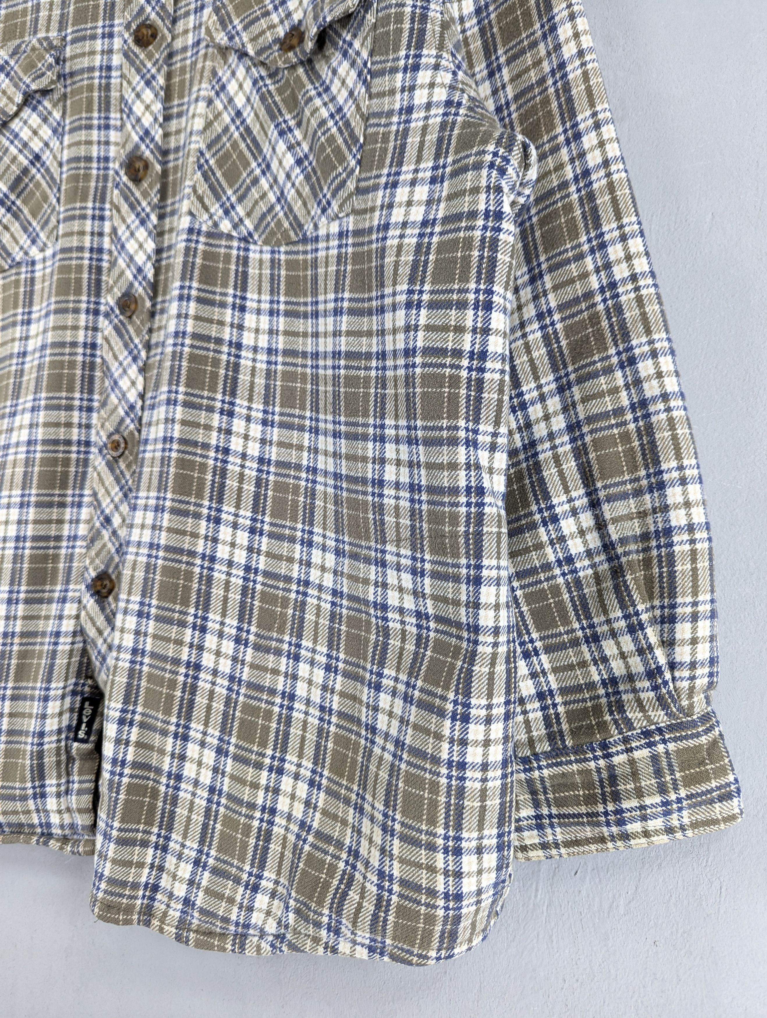 Levi's Levi's Strauss Quilted Lined Flannel Button Ups Jacket Size US L / EU 52-54 / 3 - 4 Thumbnail
