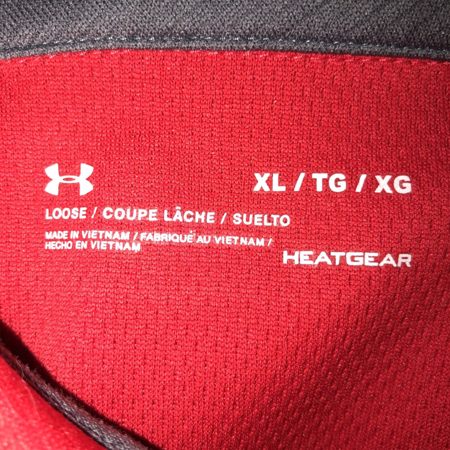 Under Armour Under Armour Polo Shirt Red XL Mens Short Sleeve Size US XL / EU 56 / 4 - 4 Thumbnail