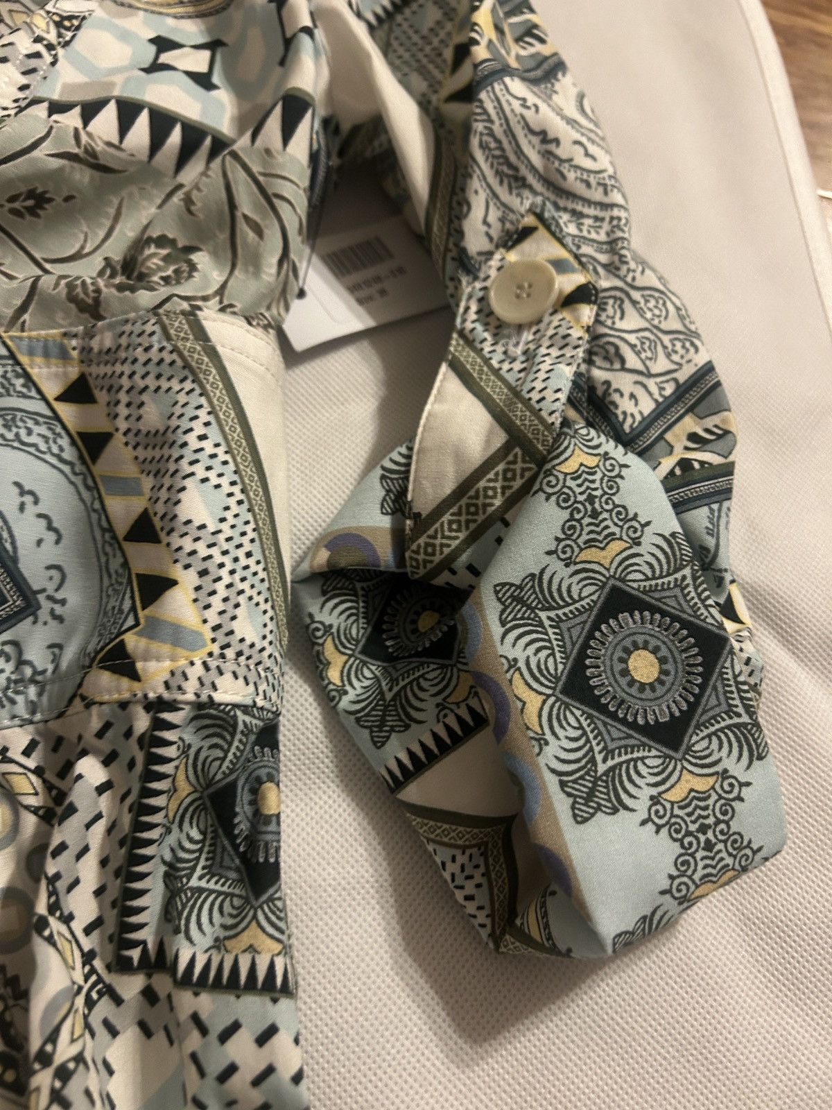 Etro ETRO Printed 100% cotton-poplin midi dress IT 38 MSRP $2250 Size XS / US 0-2 / IT 36-38 - 7 Thumbnail