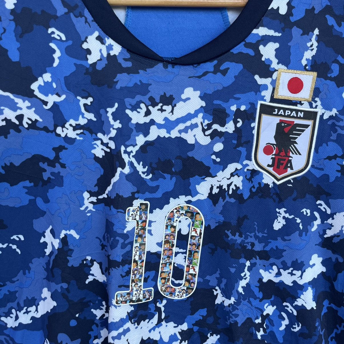 Other Vintage Japan 2018 World Cup Blue Football Shirt Size L Size US L / EU 52-54 / 3 - 4 Thumbnail