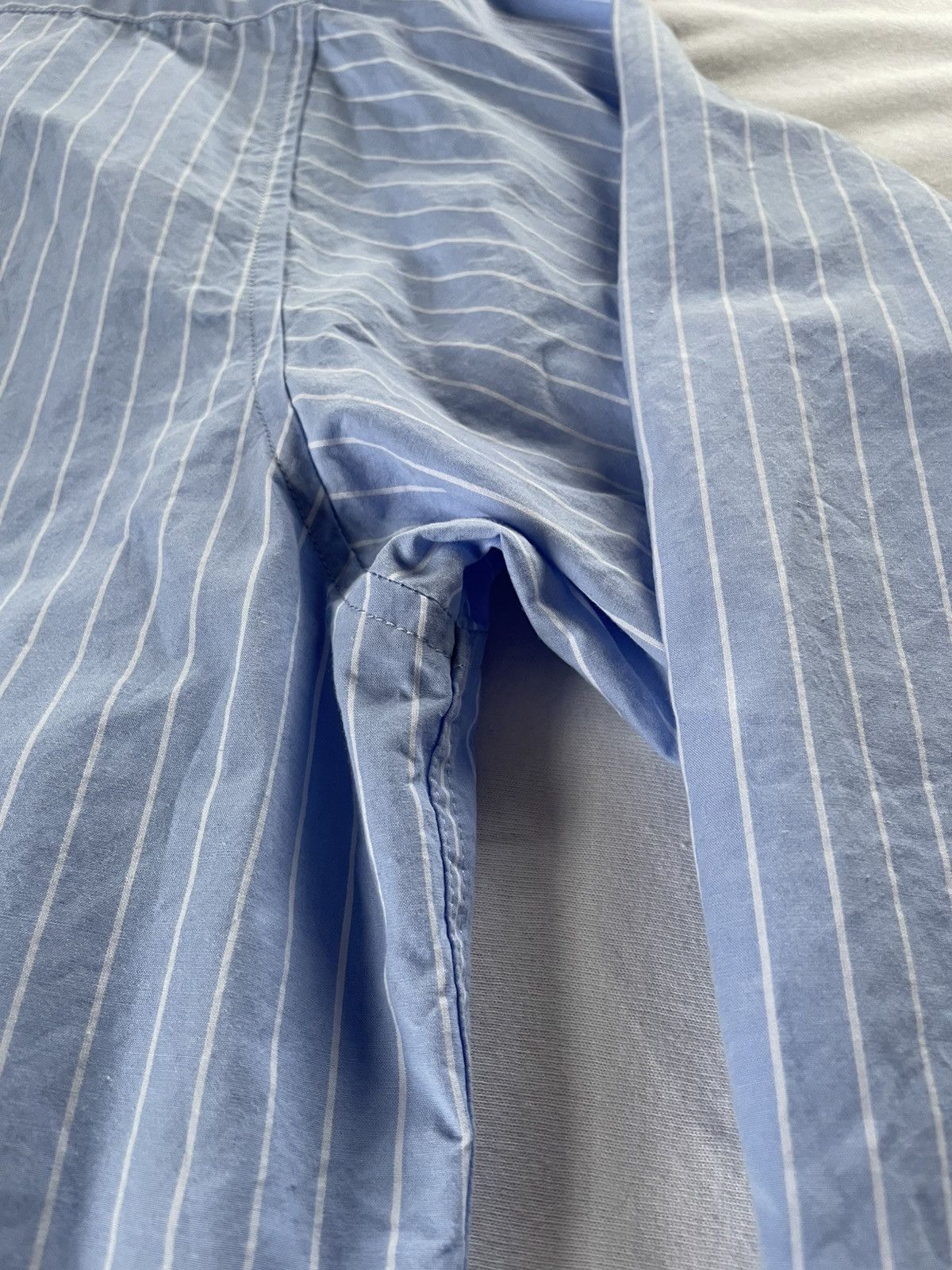 Stussy × Wales Bonner Stussy x Wales Bonner Poplin Shirt - FW25 Size 42L - 16 Thumbnail