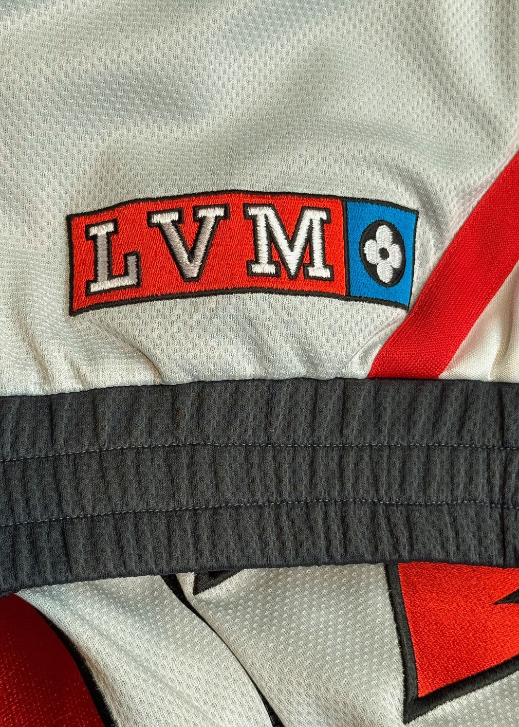 Louis Vuitton Louis Vuitton FW22 White Graphic Hockey Tracktop Jacket Size US XL / EU 56 / 4 - 9 Thumbnail