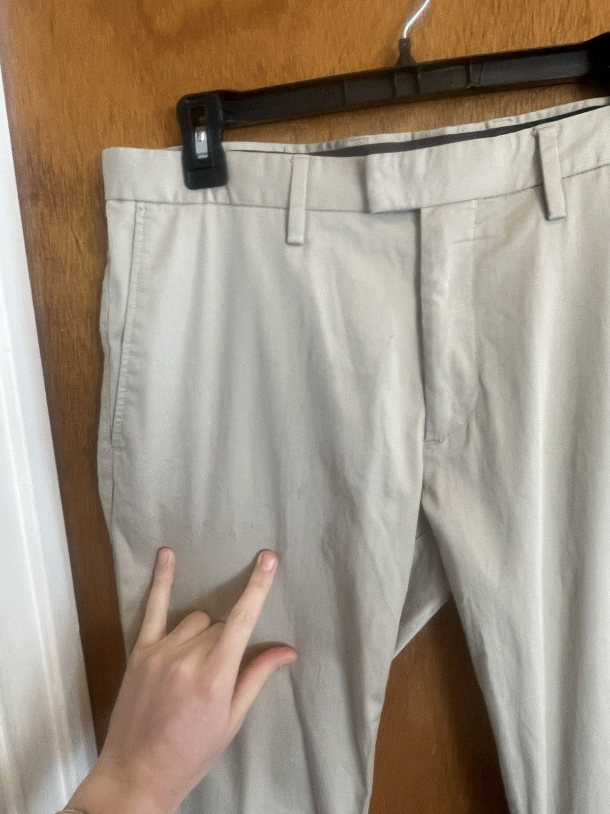 Acne Studios Acne Studios Tan Max Satin Pants Trouser Size US 36 / EU 52 - 6 Thumbnail