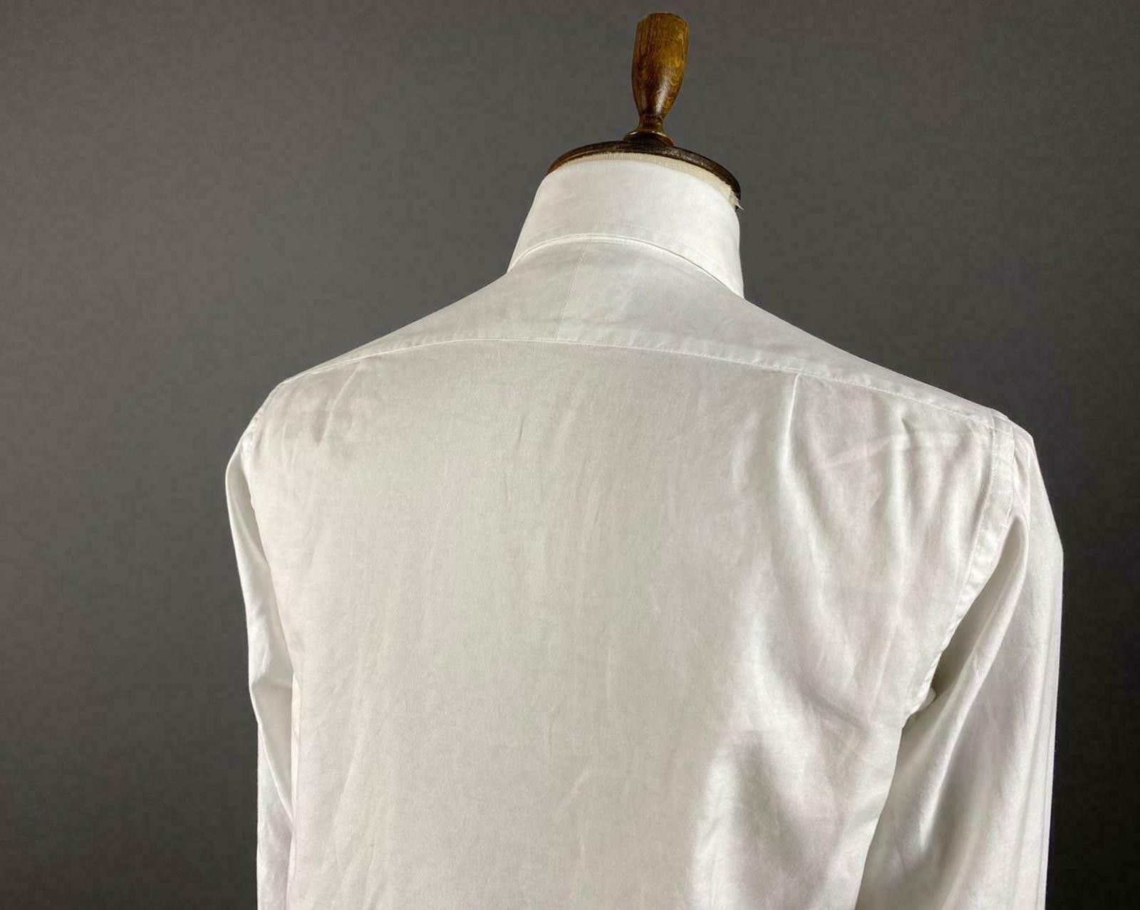 Hackett Hackett White Long Sleeve Button Up Cuff Dress Shirt Large Size US L / EU 52-54 / 3 - 6 Thumbnail