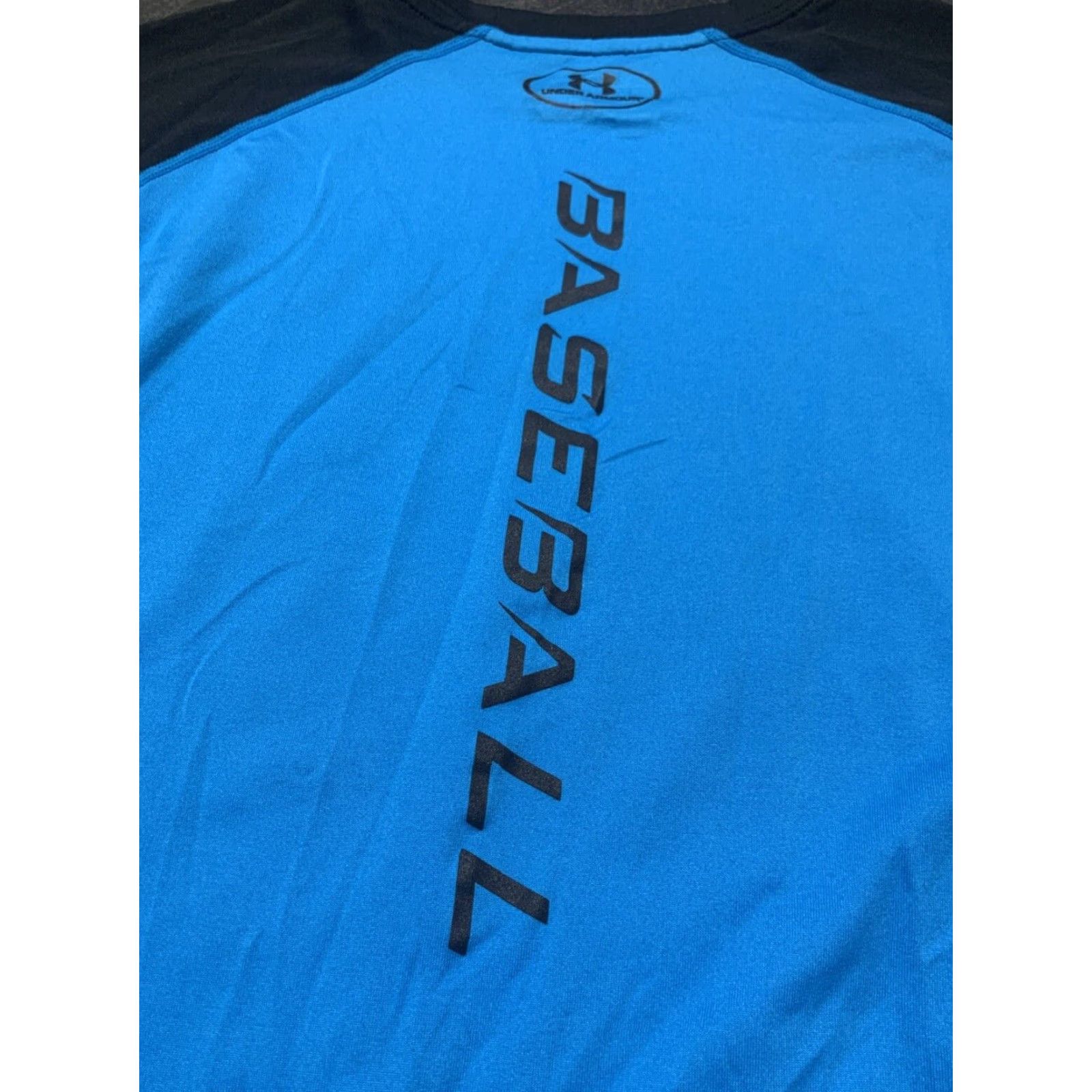 Under Armour Under Armour Baseball T-Shirt Men's Large Blue Black Multicolor Mens Size US L / EU 52-54 / 3 - 4 Thumbnail