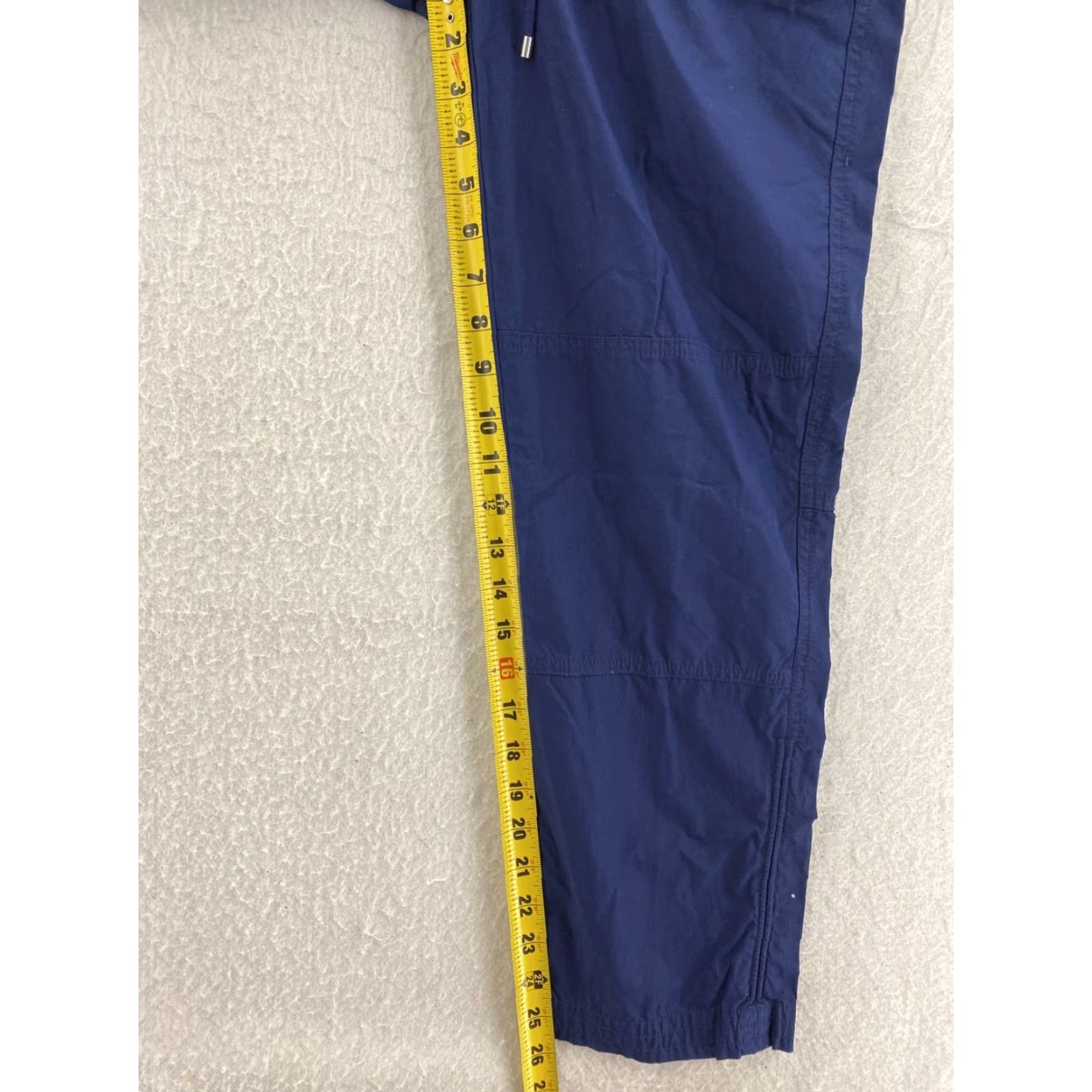 Ralph Lauren Lauren Ralph Lauren Cargo Pants Womens Size 2 Navy Cotton Casual 90s Straight Fit Size 26" / US 2 / IT 38 - 3 Thumbnail
