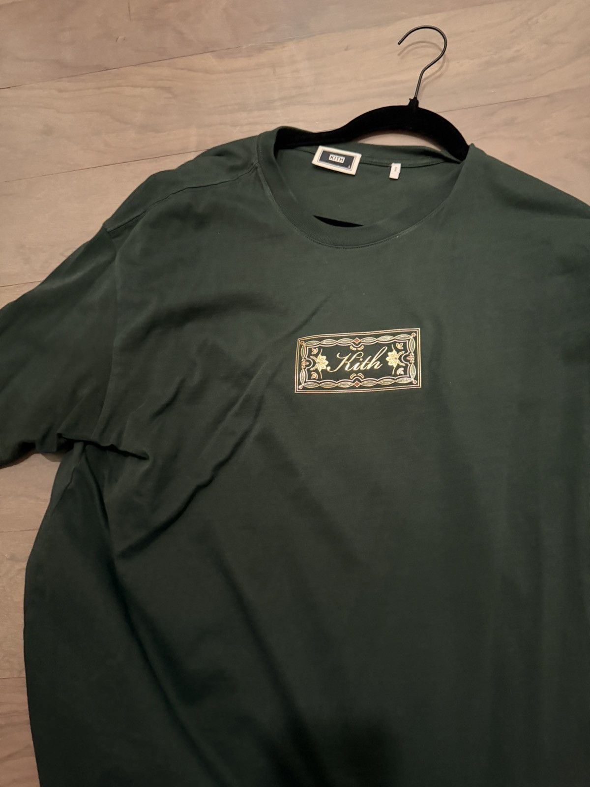 Kith Green Xmas Box logo
