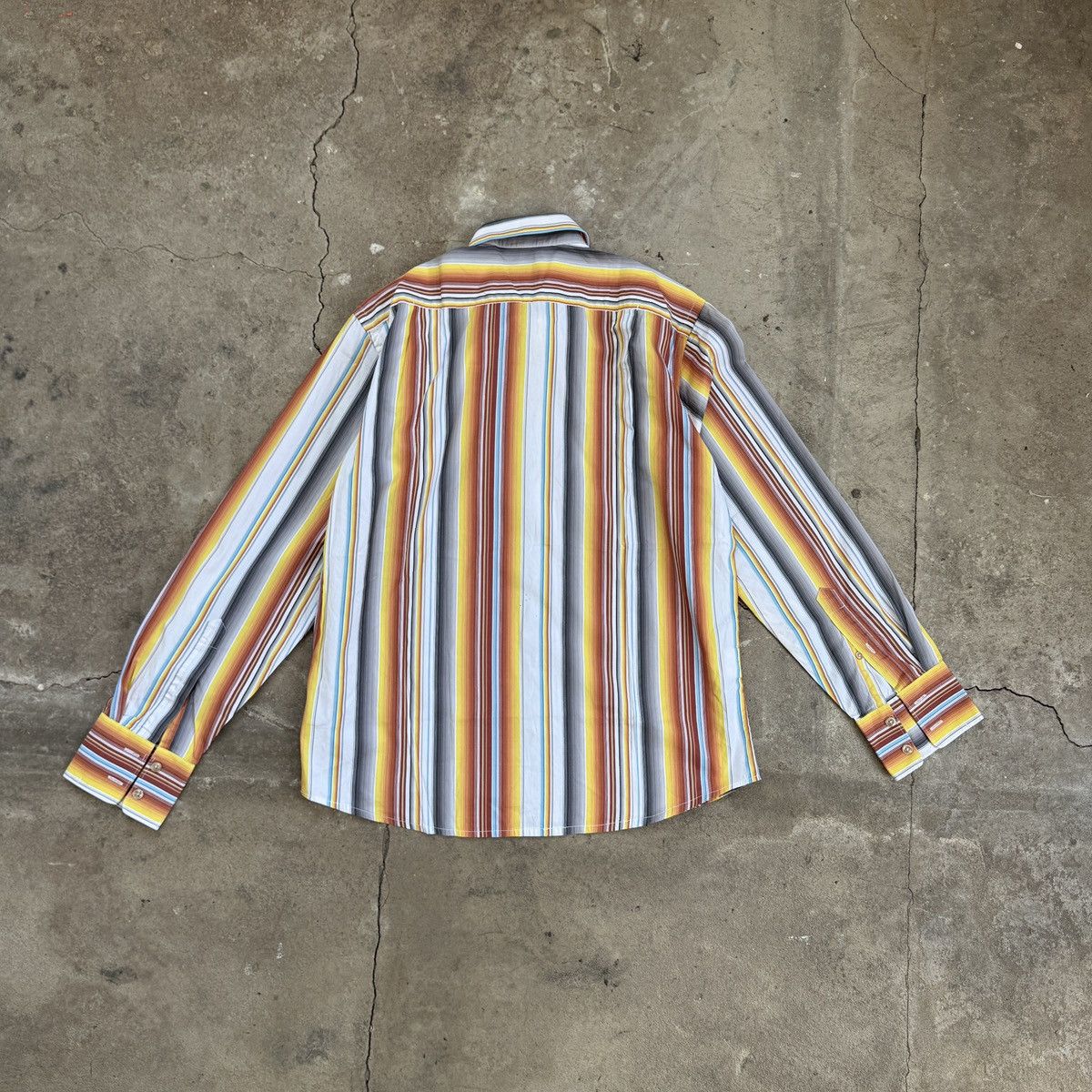 Kenzo Vintage Kenzo Homme Button Up Shirt Size US L / EU 52-54 / 3 - 2 Thumbnail