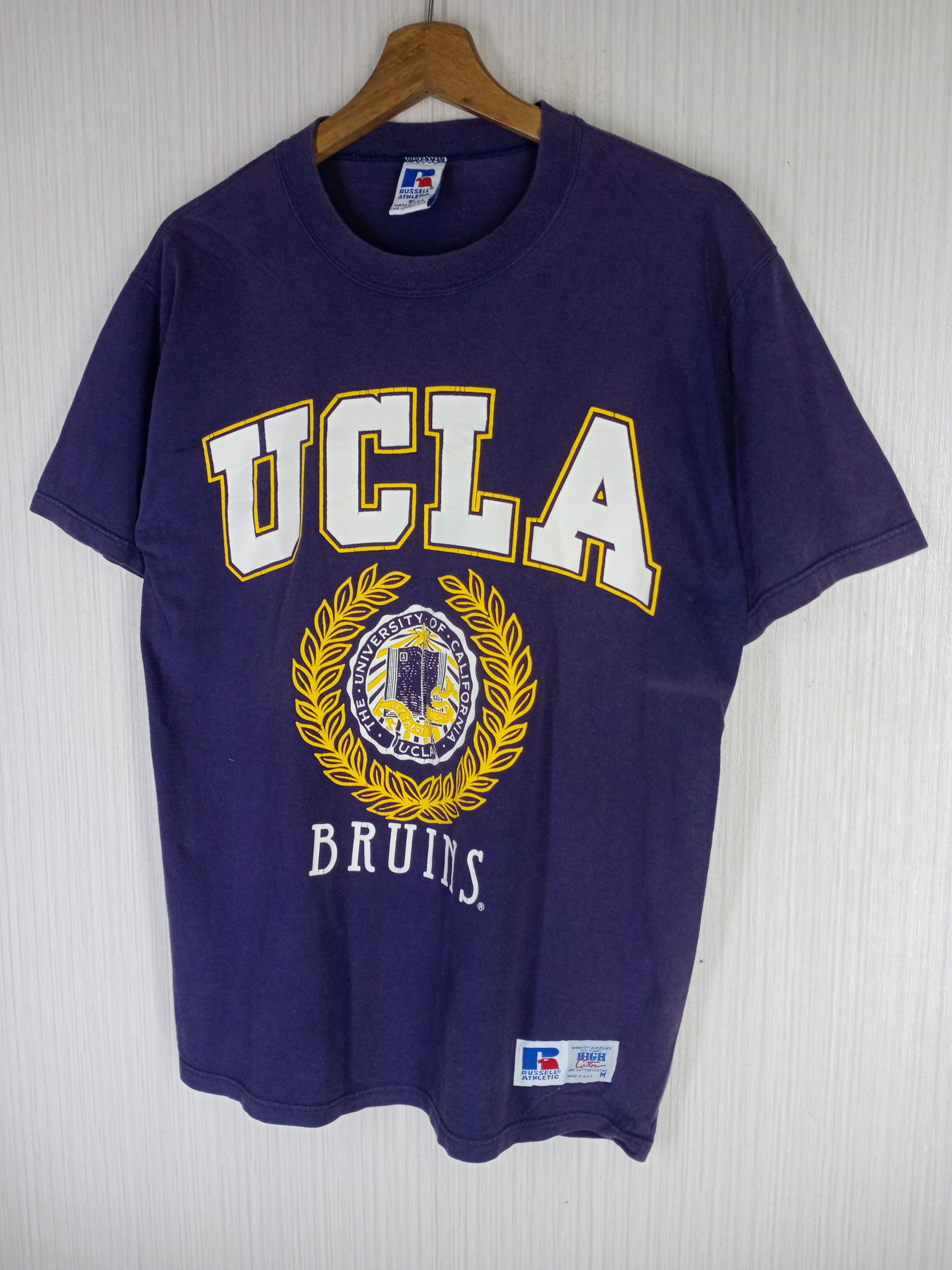 Russell Athletic Rare Vintage UCLA University of California BRUINS Tshirt Size US M / EU 48-50 / 2 - 2 Thumbnail