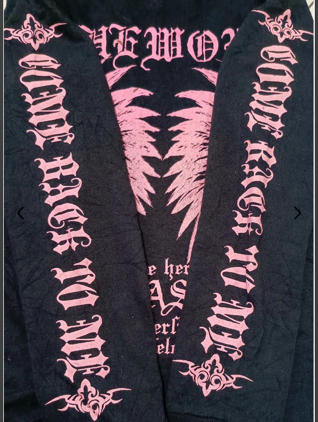 If Six Was Nine 2000's Hoodie Wing Cross Chrome Size L / US 10 / IT 46 - 3 Thumbnail