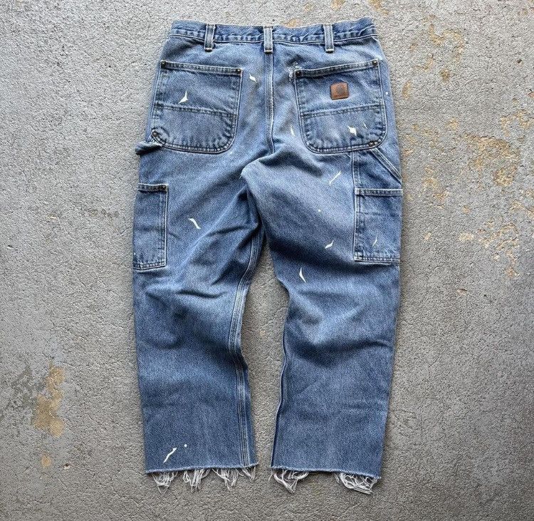 Carhartt Carhartt Denim Carpenter Pants Size US 33 - 2 Thumbnail