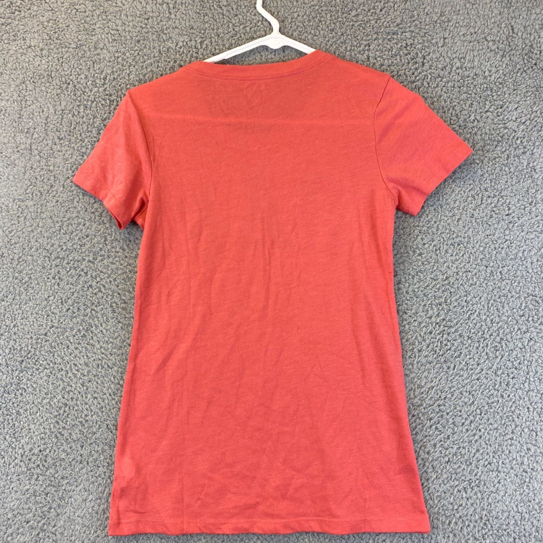 Gap Gap Women Coral Scoop Neck T-Shirt Short Sleeve Top Size XS 39-13 Regular Regular Short Sleeve T-Shirt Style Casual Lightweight Polyester Blend Coral Size XS / US 0-2 / IT 36-38 - 6 Thumbnail
