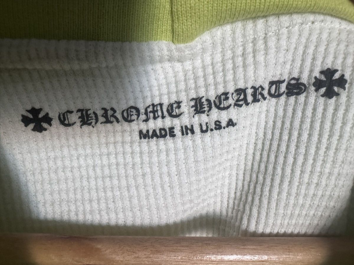 Chrome Hearts Chrome Hearts Matty Boy Lime Green Zip Up Hoodie Size US L / EU 52-54 / 3 - 5 Thumbnail