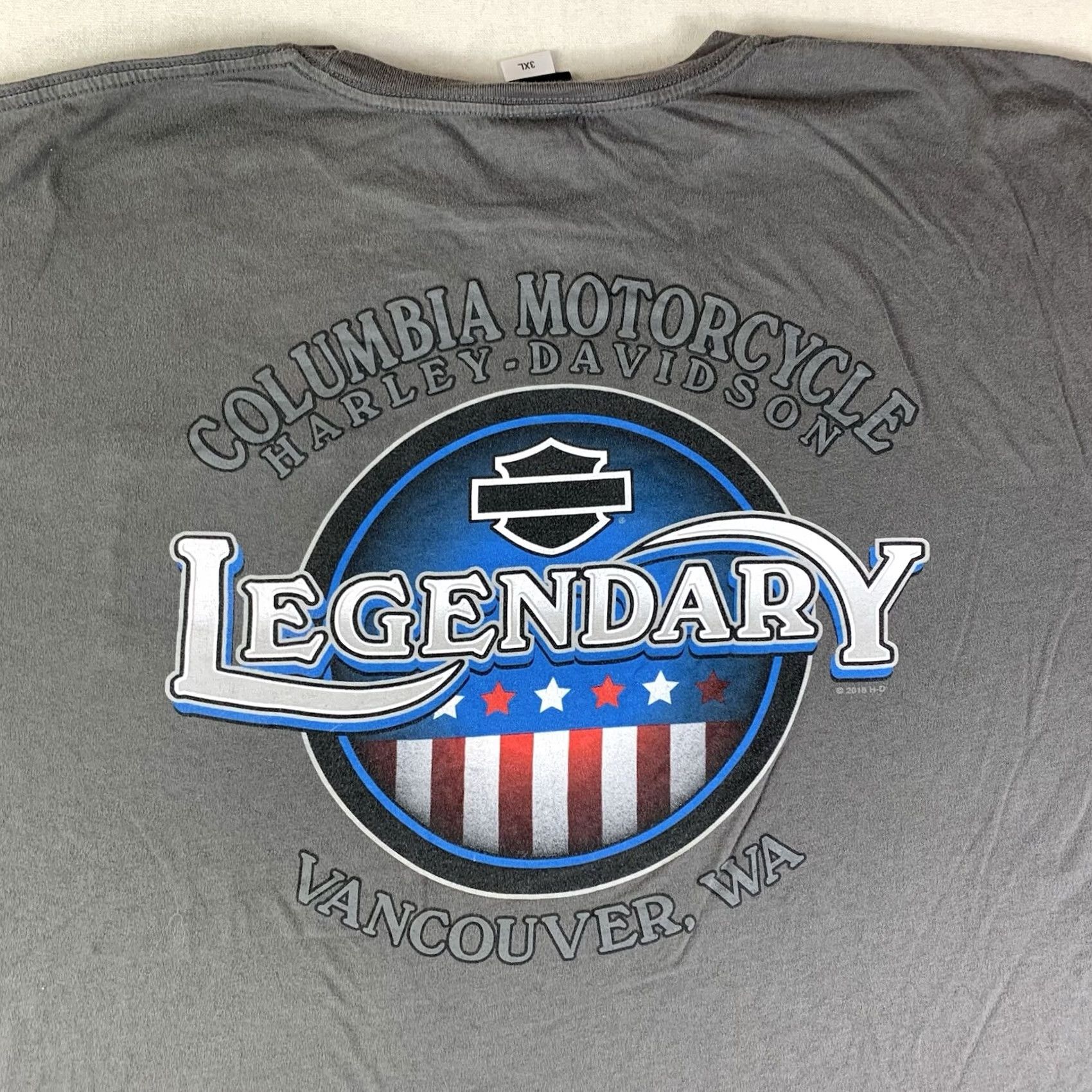 Harley Davidson Here'S the item specifications: Country of Origin: United States Size US XXL / EU 58 / 5 - 2 Thumbnail