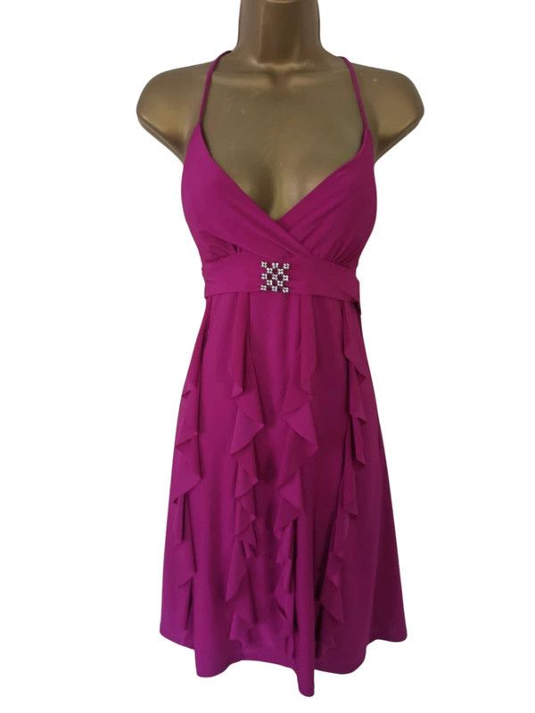 Vintage Vintage flowy dress Size L / US 10 / IT 46 - 1 Thumbnail