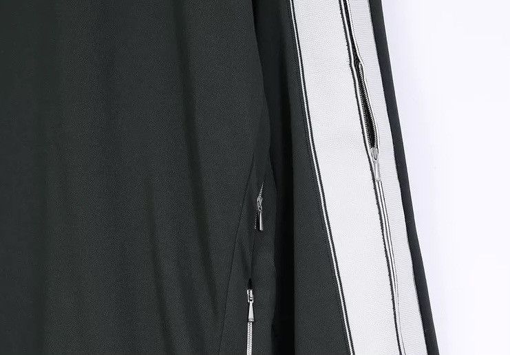 Other Dark Green Long Sleeve Top w/ White Stripe Detail – Size L Size US L / EU 52-54 / 3 - 3 Thumbnail
