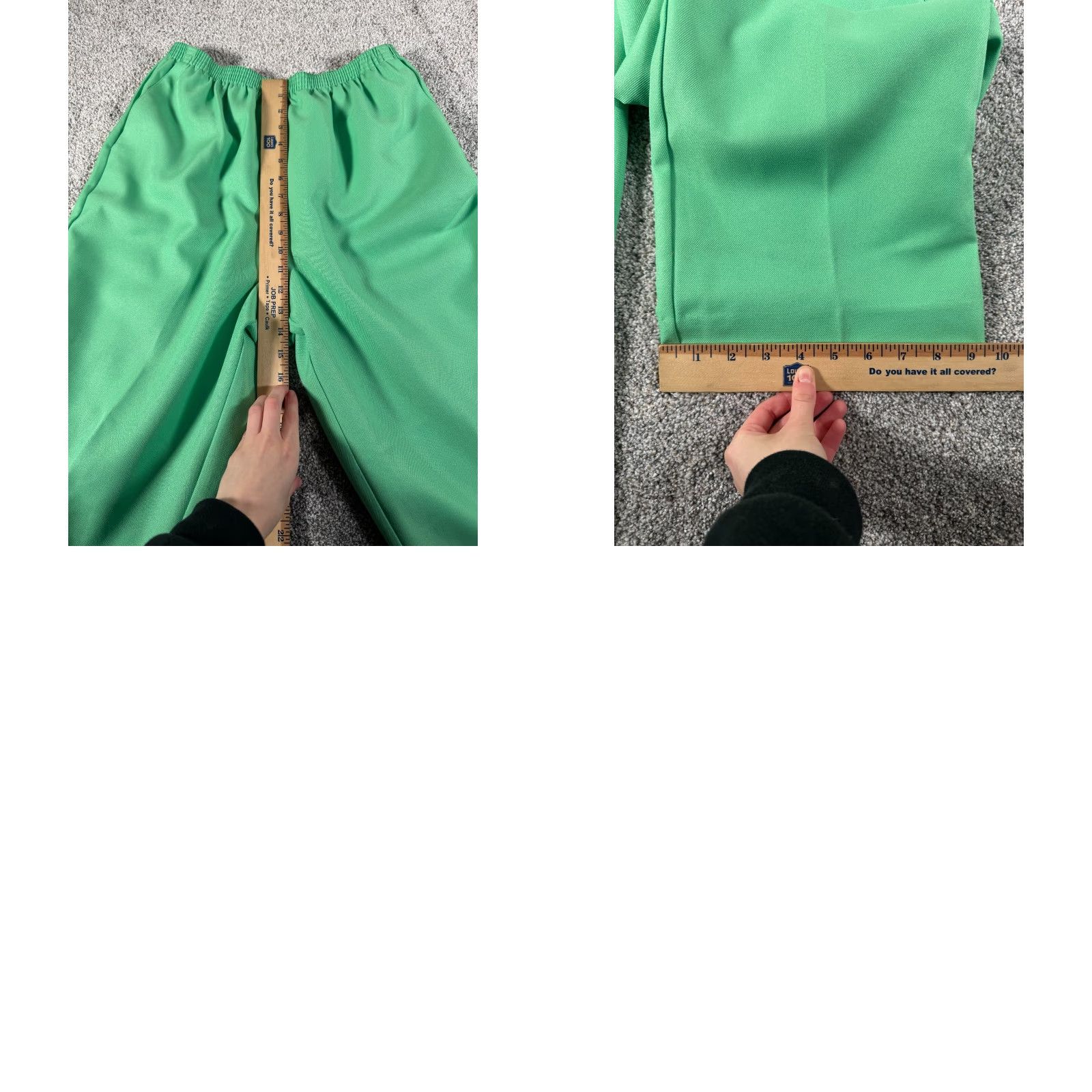 Vintage Alfred Dunner Pants 16 Office Spring High Waisted Wide Leg Comfortable Elastic Size 38" / US 16 / IT 52 - 8 Thumbnail