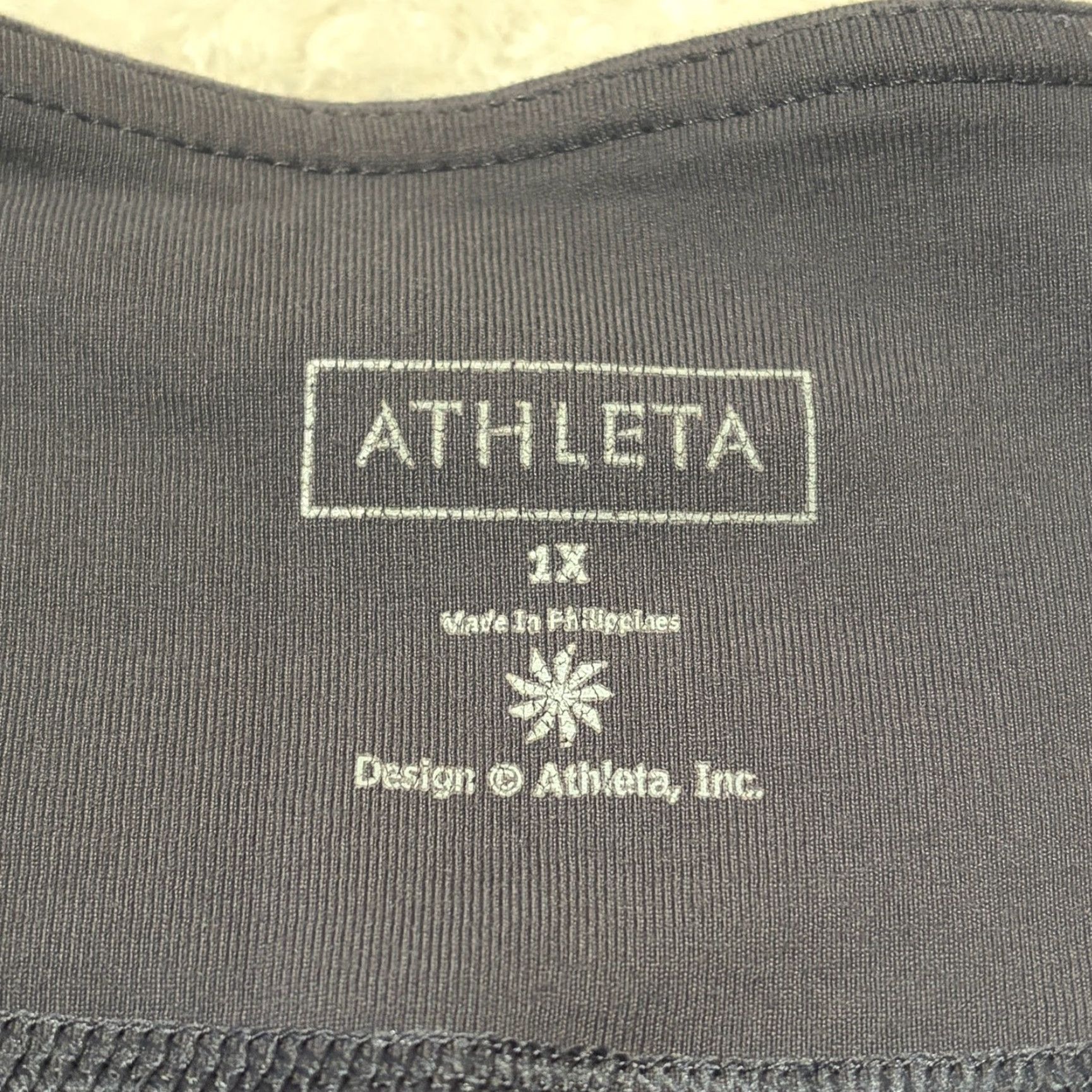 Athleta Athleta Womens 1X Gray Wide Leg Stretch Wicking Yoga Pants Size 40" / US 18 - 3 Thumbnail