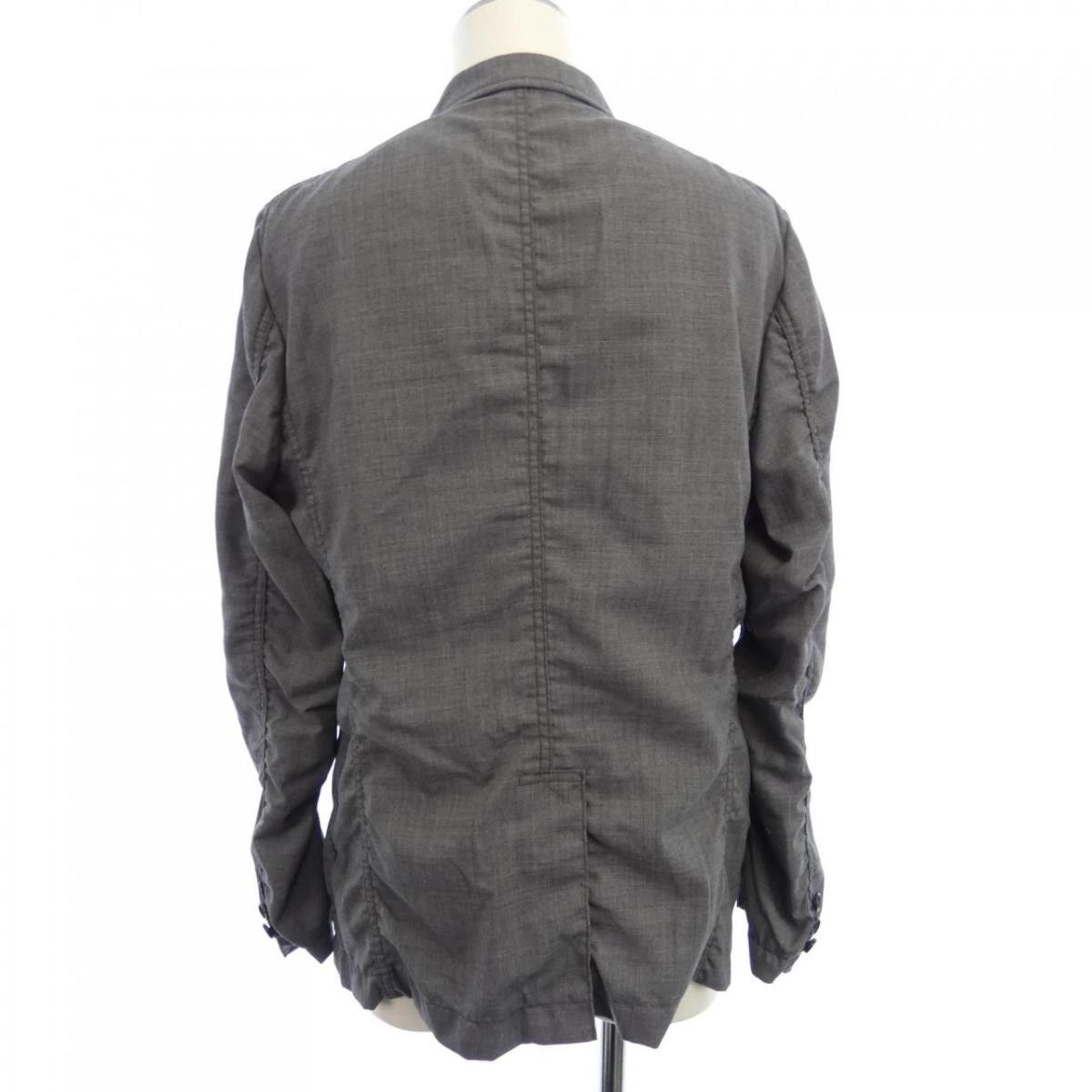 Comme des Garcons Homme Jacket Tailored Wool Long Sleeve Gray Size US S / EU 44-46 / 1 - 2 Thumbnail