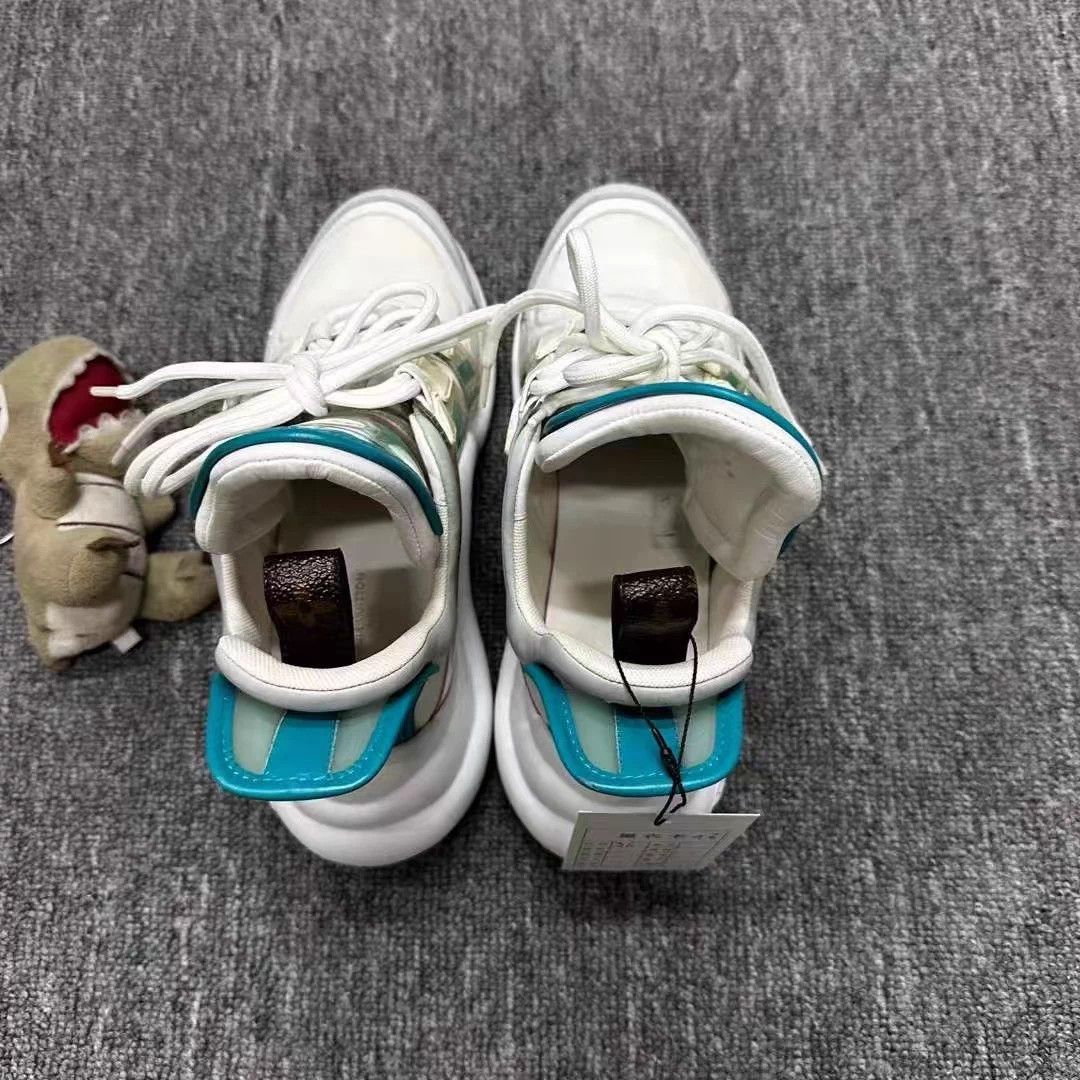 Louis Vuitton Louis Vuitton 98% New Jelly Green Dad Sneakers EU 36 Size US 5 / IT 35 - 5 Thumbnail