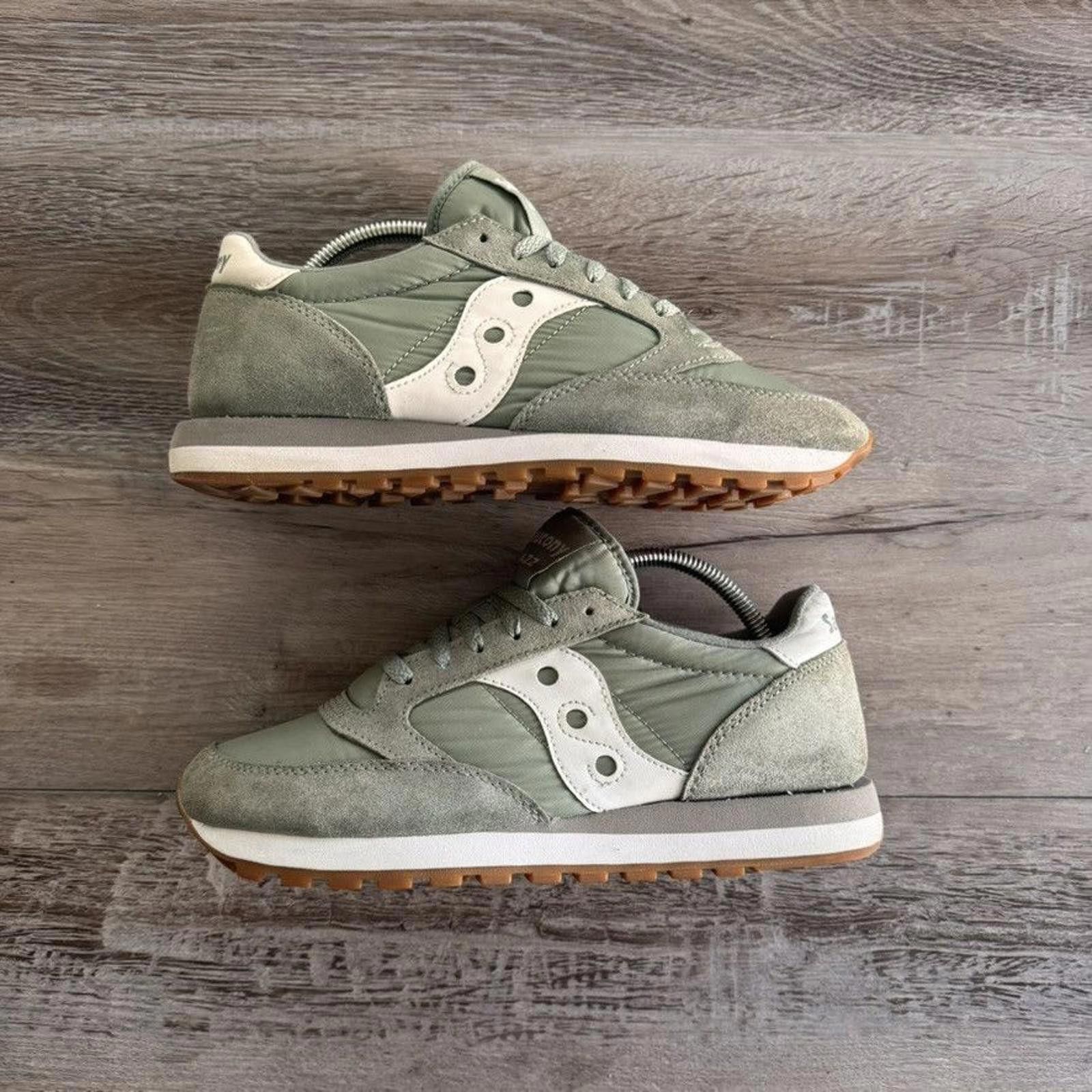 Saucony SAUCONY • Jazz Original "Green White" (8M) Size US 8 / EU 41 - 2 Thumbnail