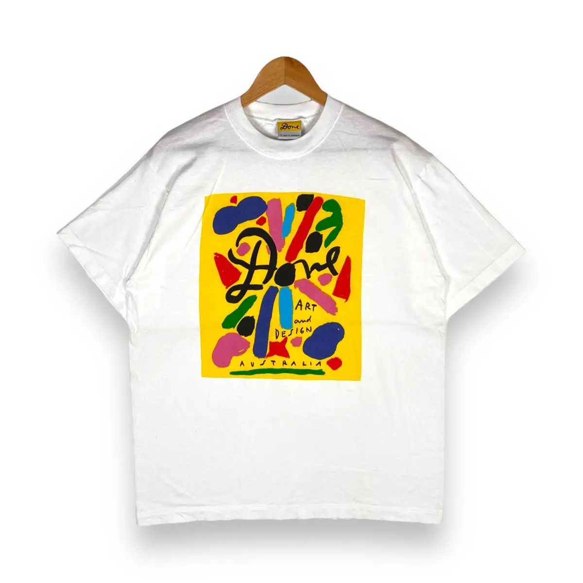 Other Vintage 90's KEN DONE Art And Design Australia Graphic Tee Size US L / EU 52-54 / 3 - 1 Thumbnail