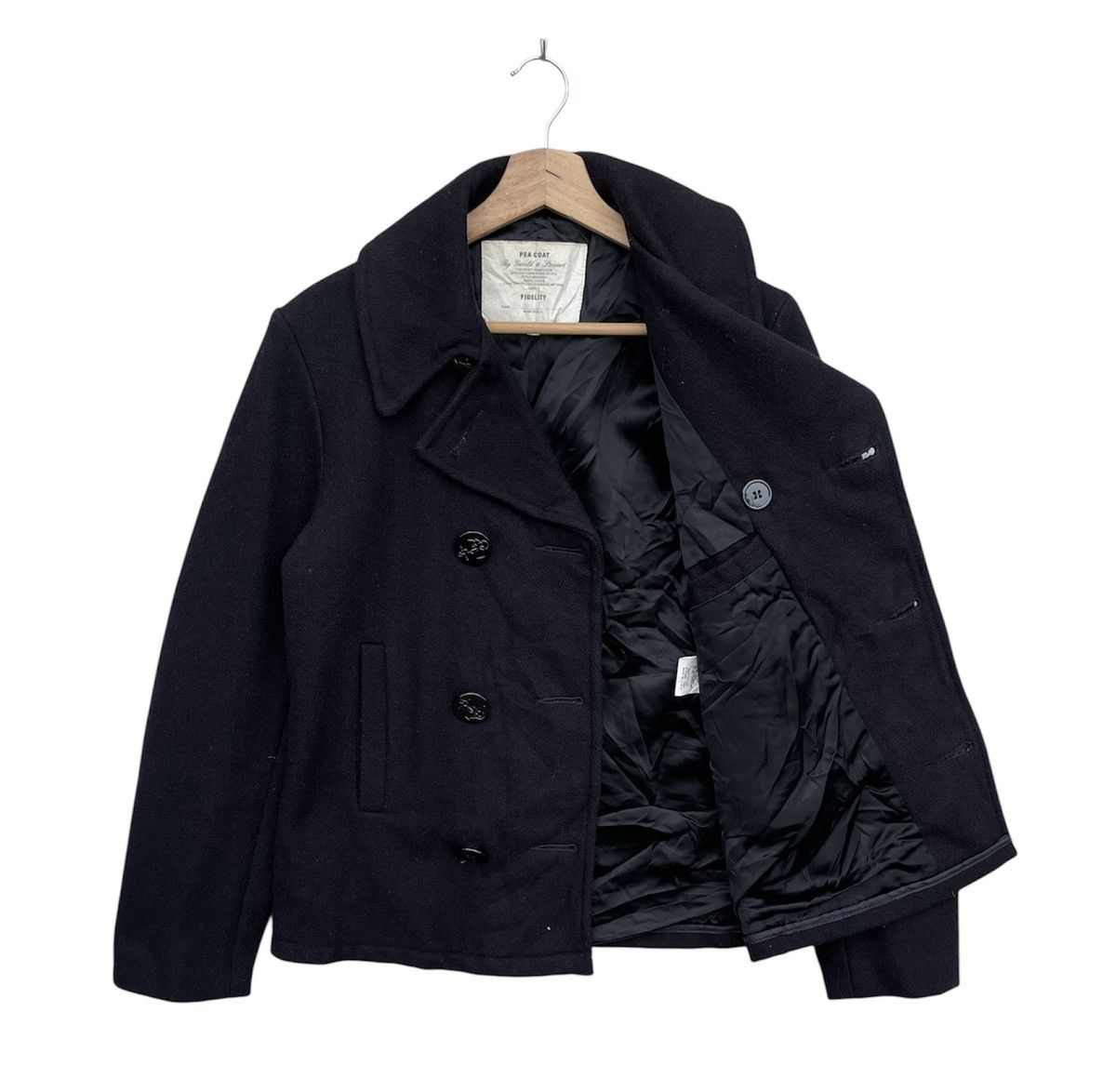 Vintage RARE🔥 Pea Coat By Gerald & Steward Wool Jacket Size US S / EU 44-46 / 1 - 4 Thumbnail