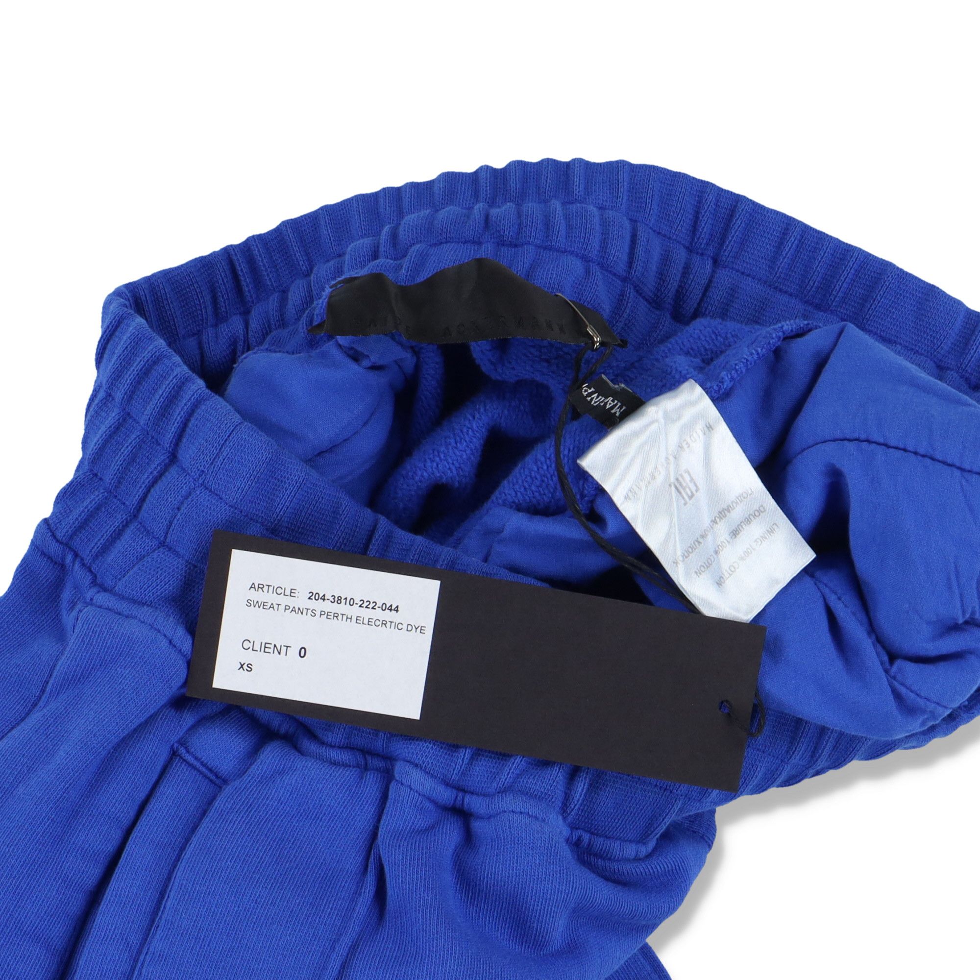 Haider Ackermann Electric Blue Perth Pleated Sweatpants Size 28" / US 6 / IT 42 - 3 Thumbnail