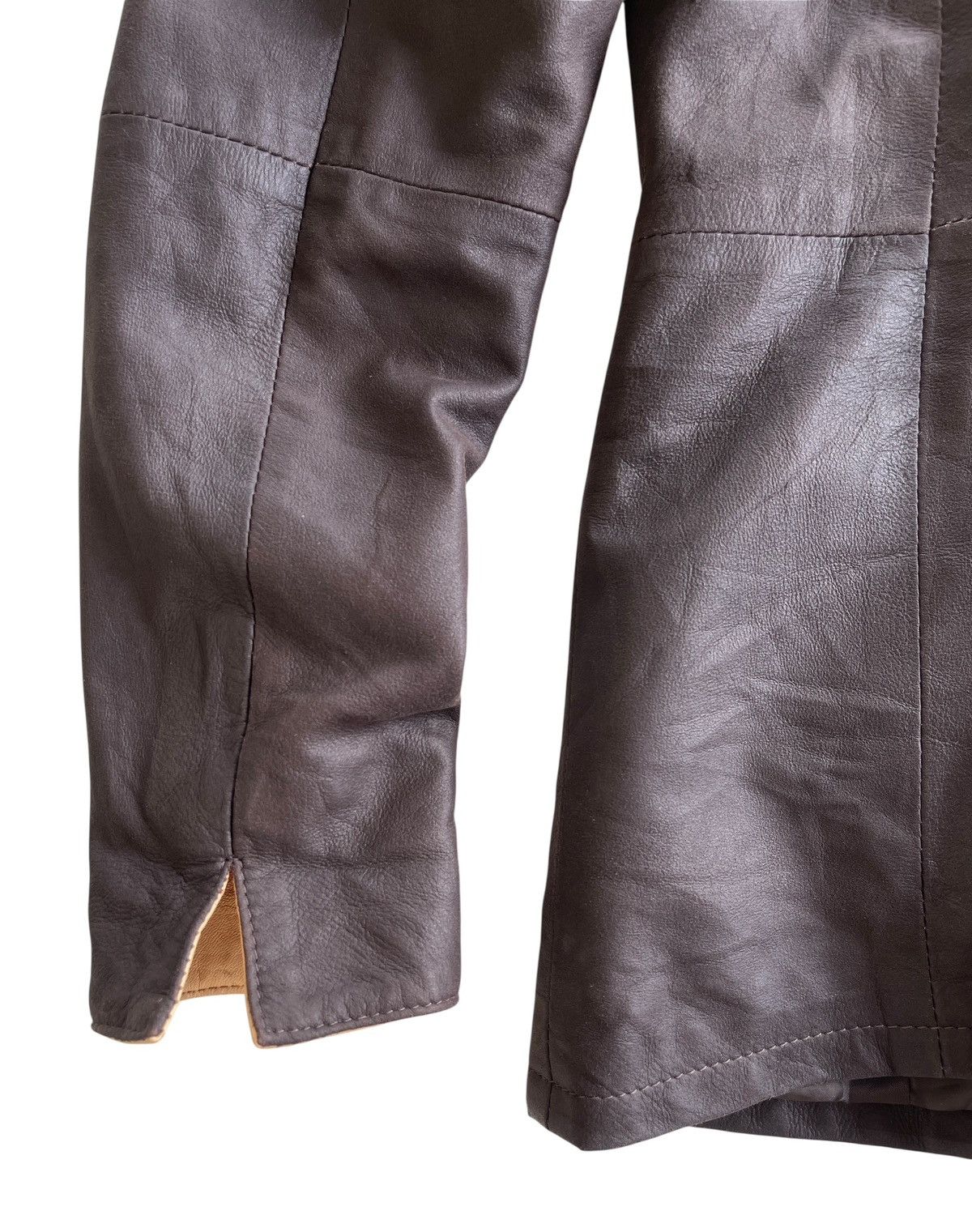 Vera Pelle Vera Pelle Dante Leather Women Jacket Size M / US 6-8 / IT 42-44 - 11 Thumbnail