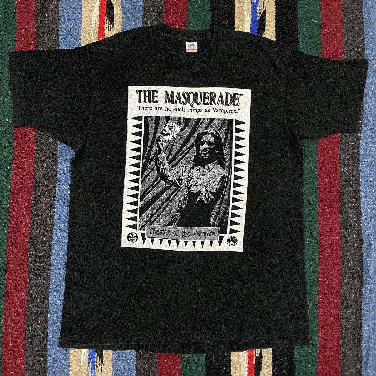 Fashion Victim Vtg 90S VAMPIRE THE MASQUERADE x FASHION VICTIM Size US XL / EU 56 / 4 - 2 Thumbnail