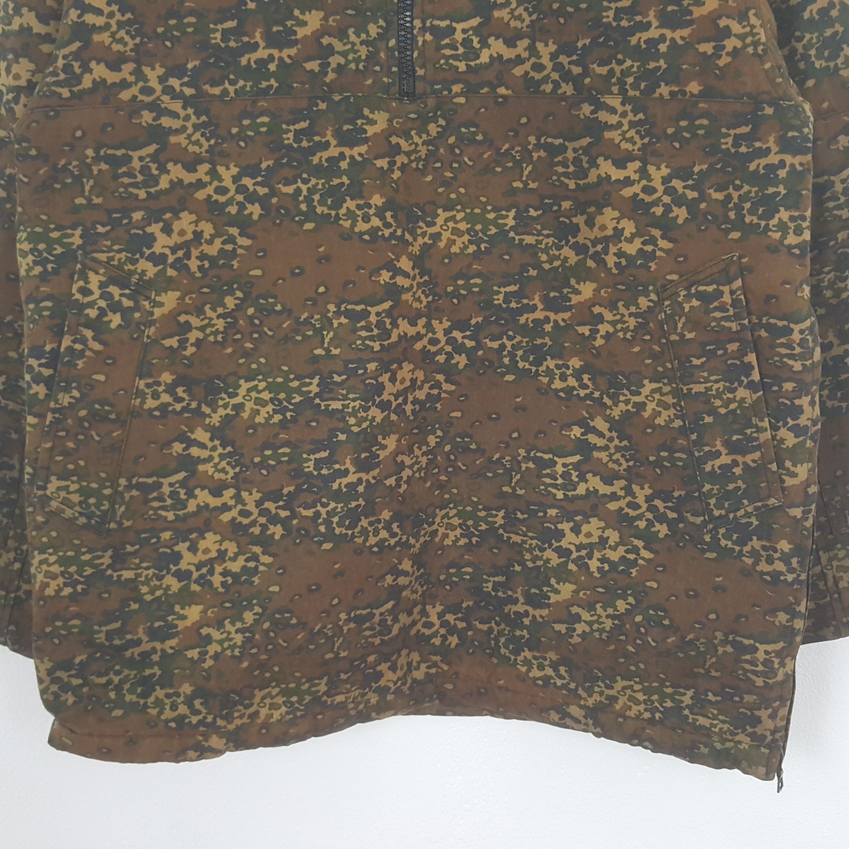 A.P.C. Vintage A.P.C. Designer Camo Half Zipper Sweatshirt C315N1 Size US S / EU 44-46 / 1 - 2 Thumbnail