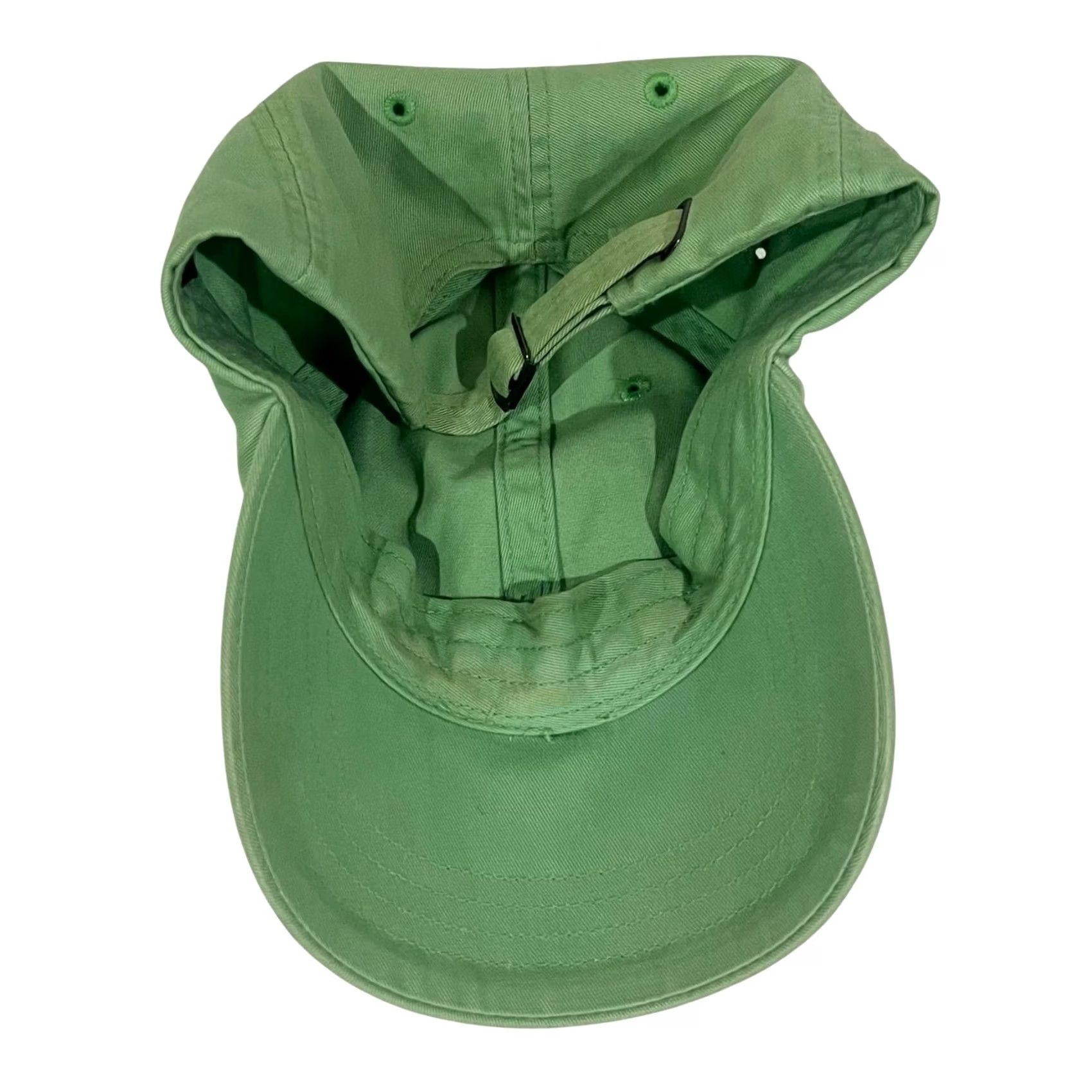Ralph Lauren VINTAGE Ralph Lauren Ball Cap Hat Unisex Adults Adjustable Cotton Green Blue 90s 2000s Preppy Designer Rare Hat Size ONE SIZE - 4 Thumbnail