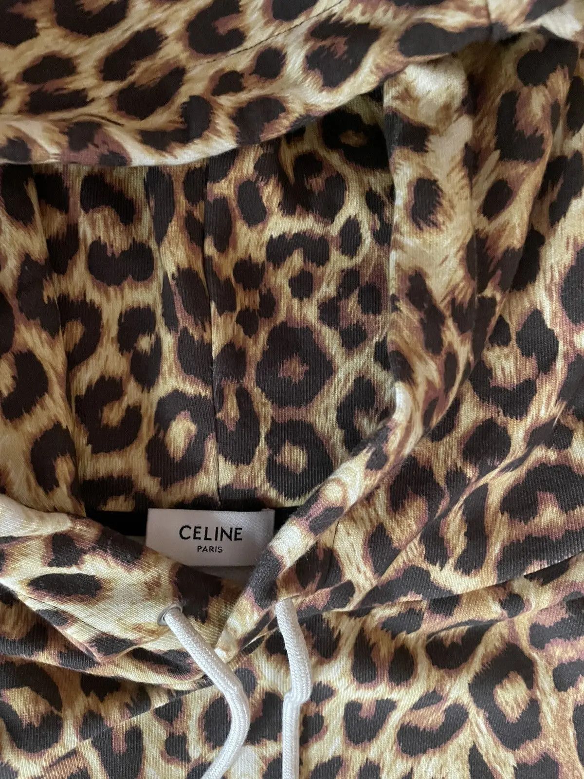 Celine Celine leopard hoodie Size US XL / EU 56 / 4 - 3 Thumbnail