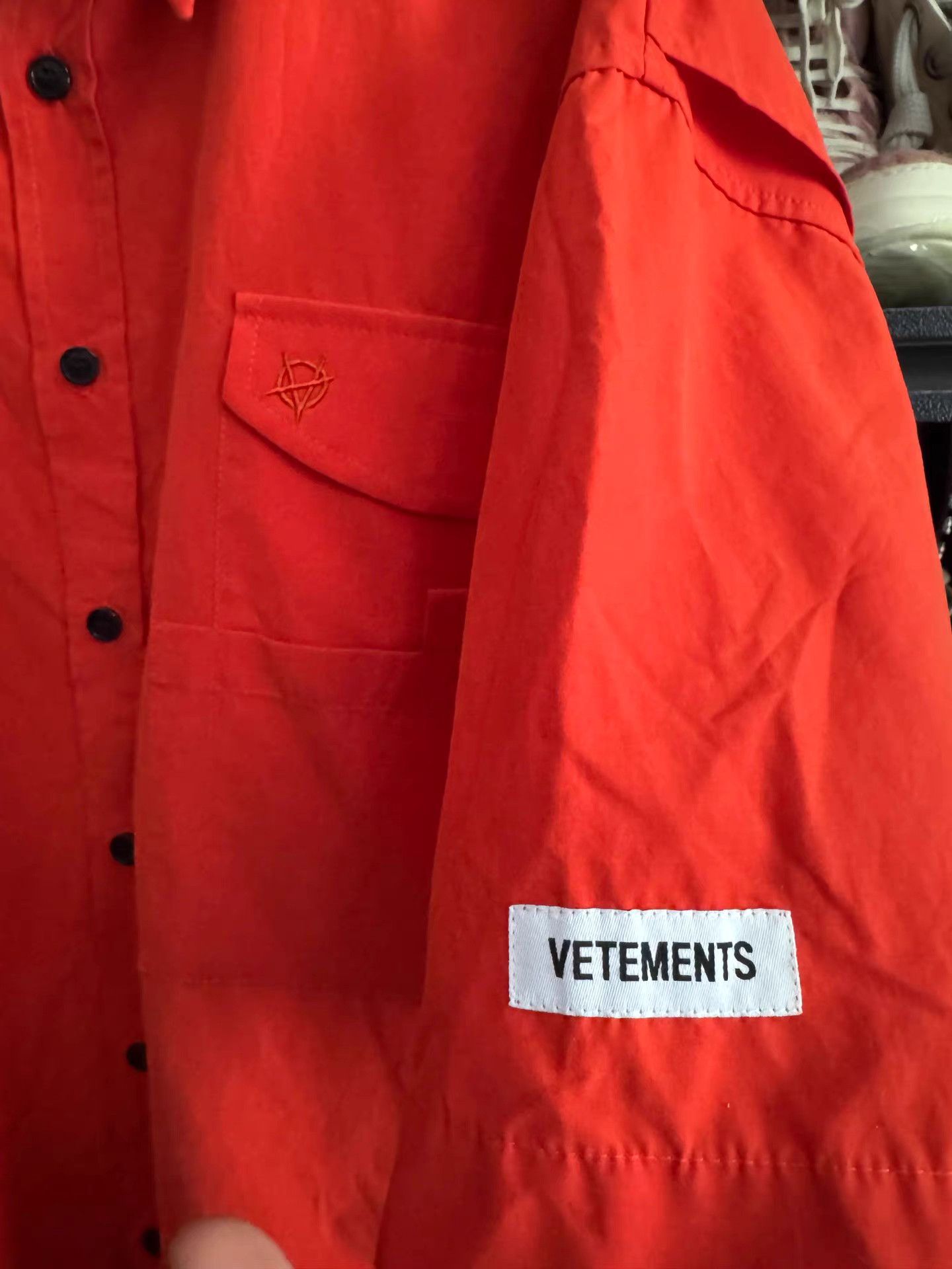 Vetements Vetements Anti-War Short Sleeve Shirt Size US M / EU 48-50 / 2 - 3 Thumbnail
