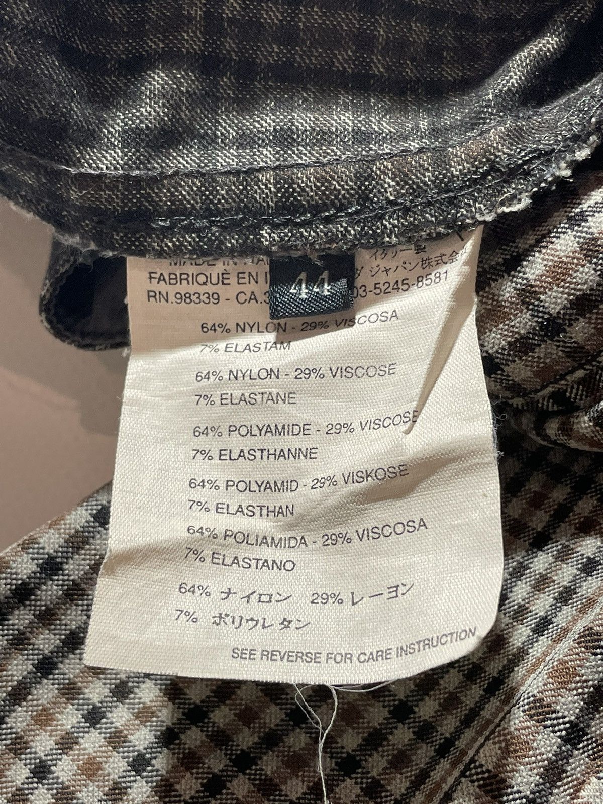 Prada Prada Women’s s Plaid Pants Size 30" / US 8 / IT 44 - 17 Thumbnail