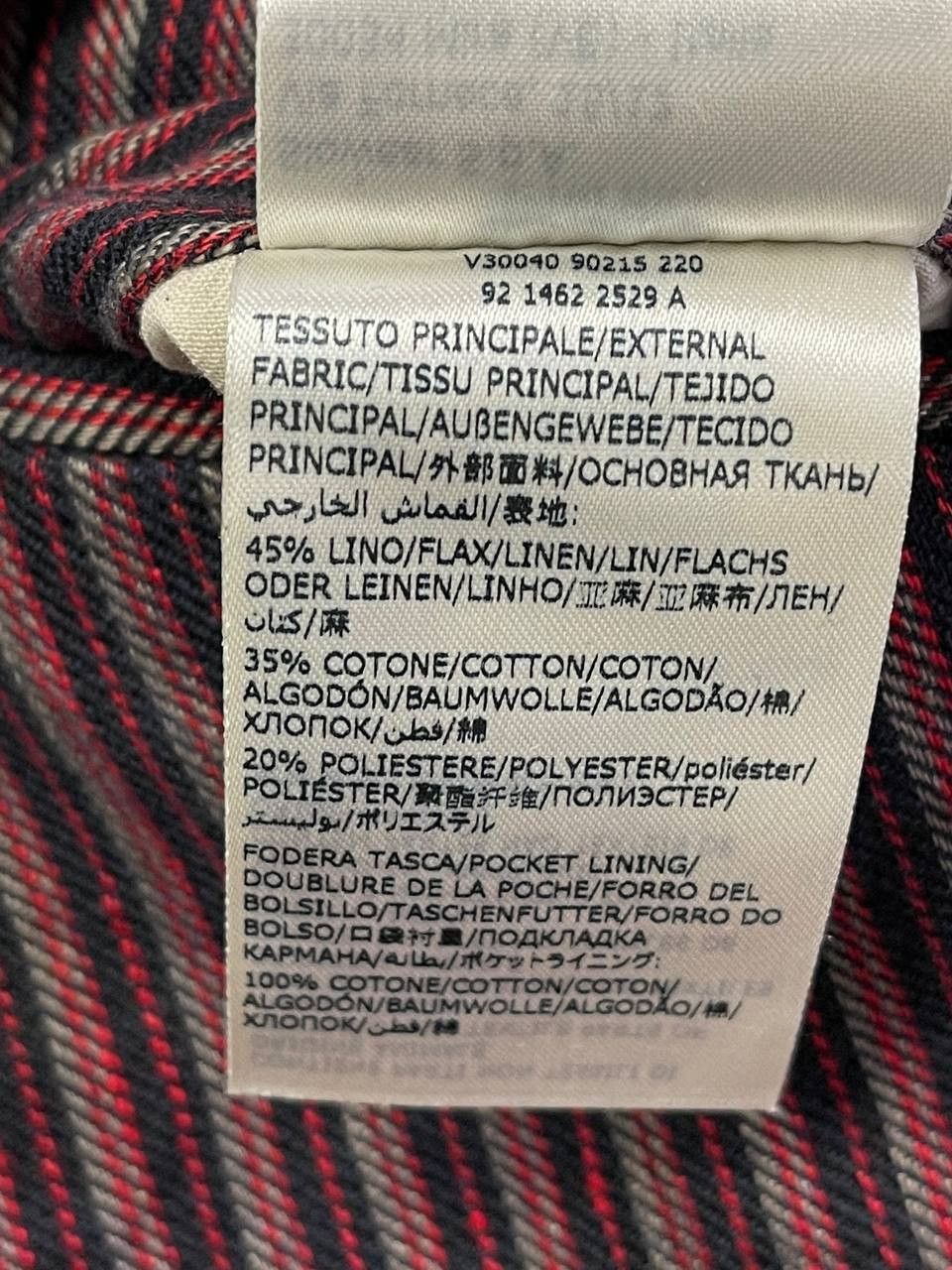 Incotex × Slowear Incotext Slowear Japan Cotton Linen Striped Pants Trousers Size US 29 - 14 Thumbnail