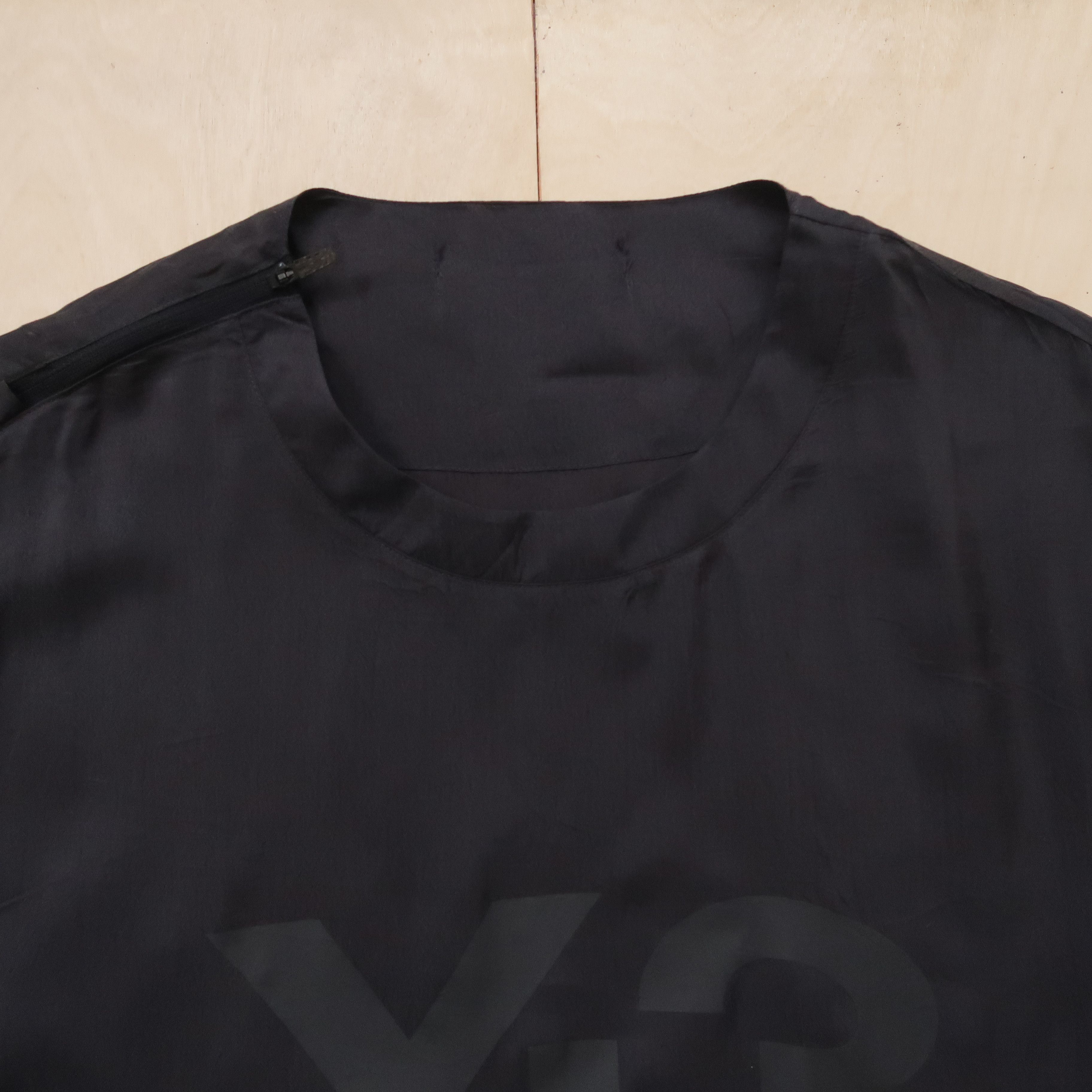 Y-3 2021 Yohji Yamamoto Y-3 CH3 Sanded Cupro Asymmetric Size US M / EU 48-50 / 2 - 3 Thumbnail