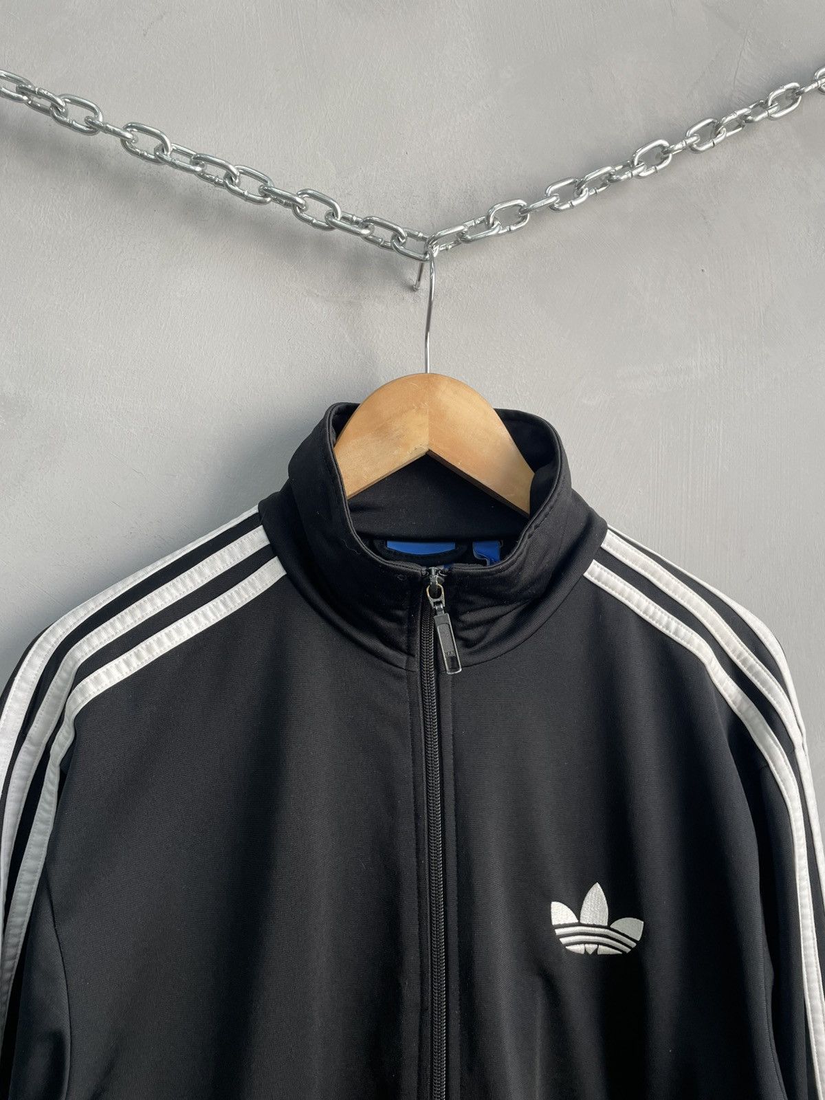 Adidas Adidas original stripped zip sweatshirt hype y2k Size US L / EU 52-54 / 3 - 4 Thumbnail