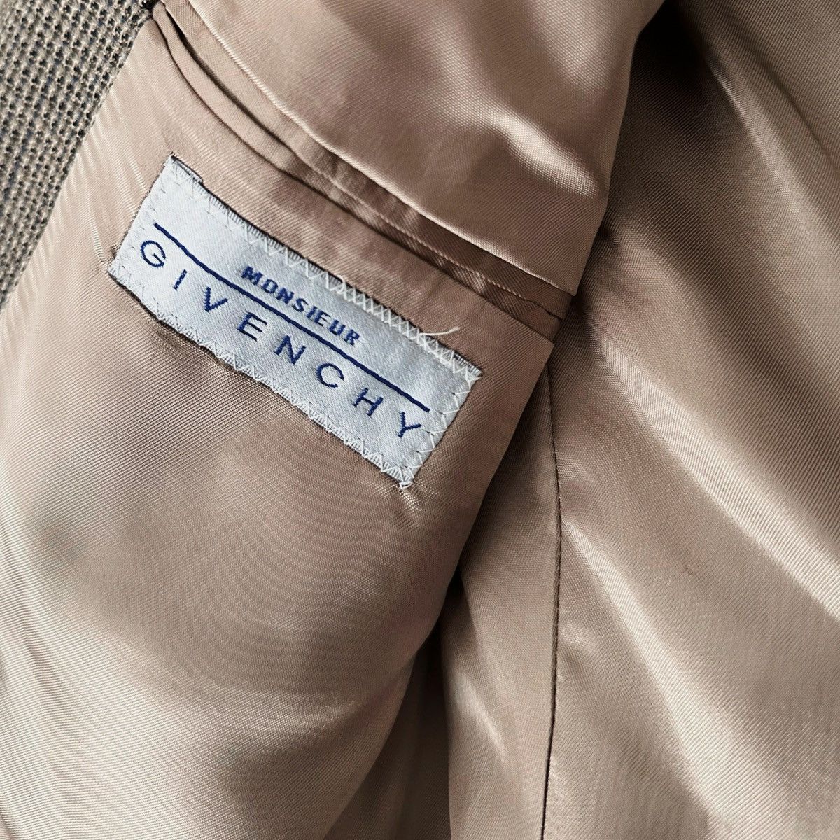 Givenchy Givenchy Monsieur Vintage Silk Sports Coat Suit Jacket XL Size 46R - 2 Thumbnail