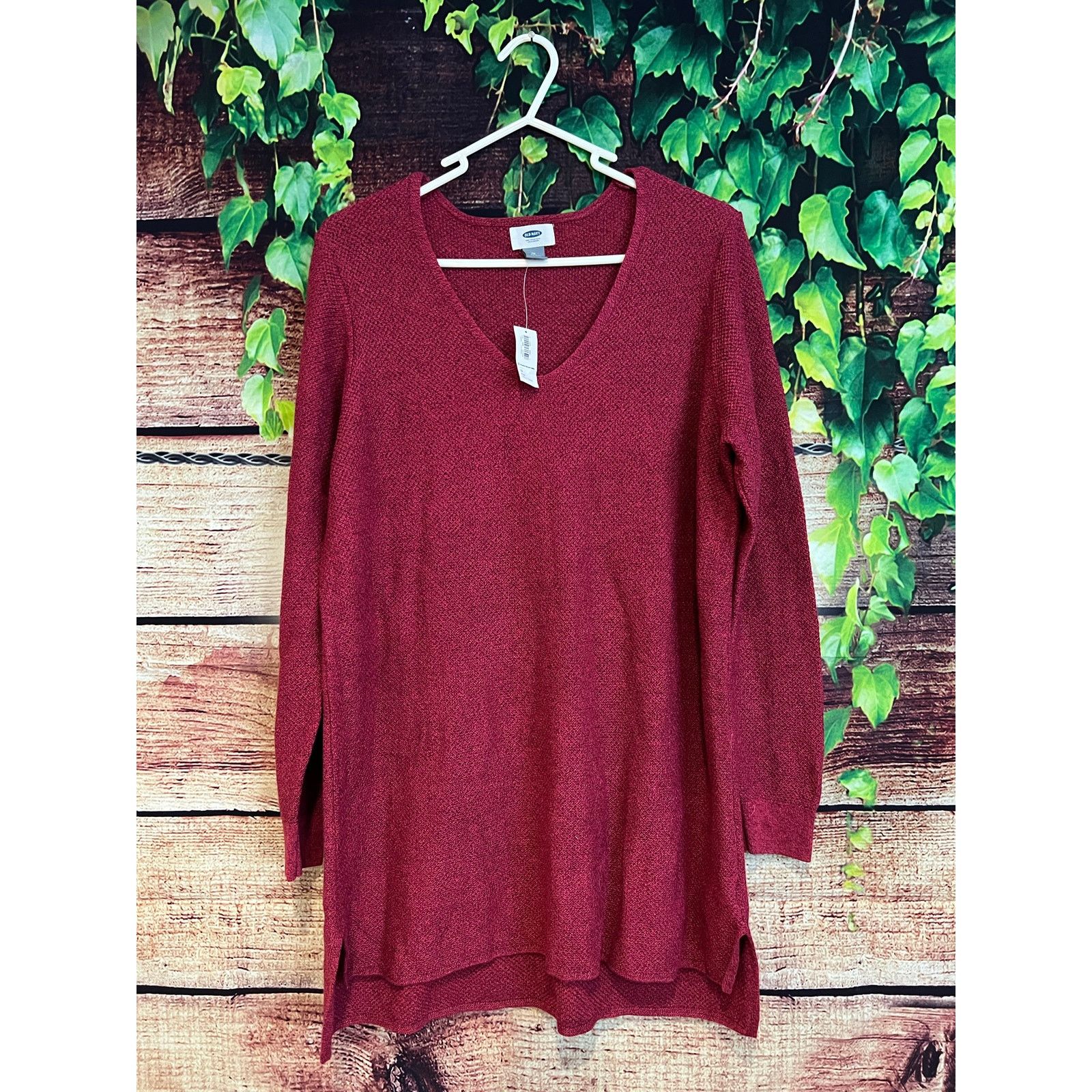 Old Navy Old Navy Loose Fit V Neck Knit Sweater Long Sleeve 1X NWT Size XL / US 12-14 / IT 48-50 - 1 Thumbnail